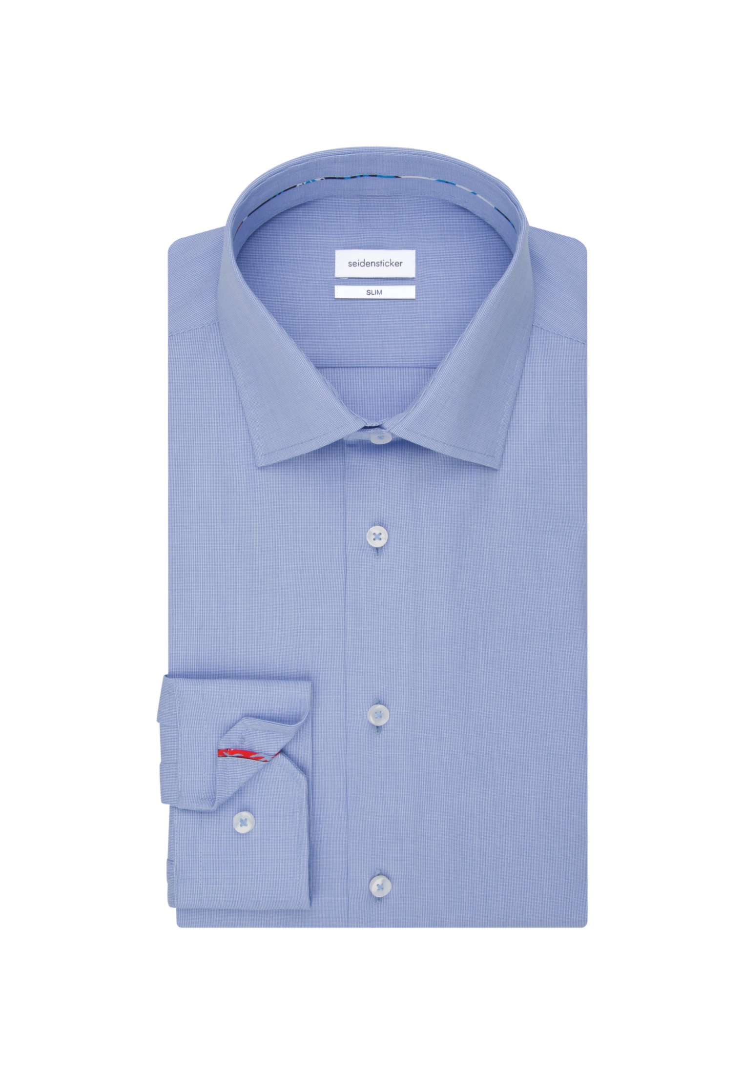 Extra Uni »Slim«, versandkostenfrei Slim seidensticker auf Arm Businesshemd Kentkragen langer