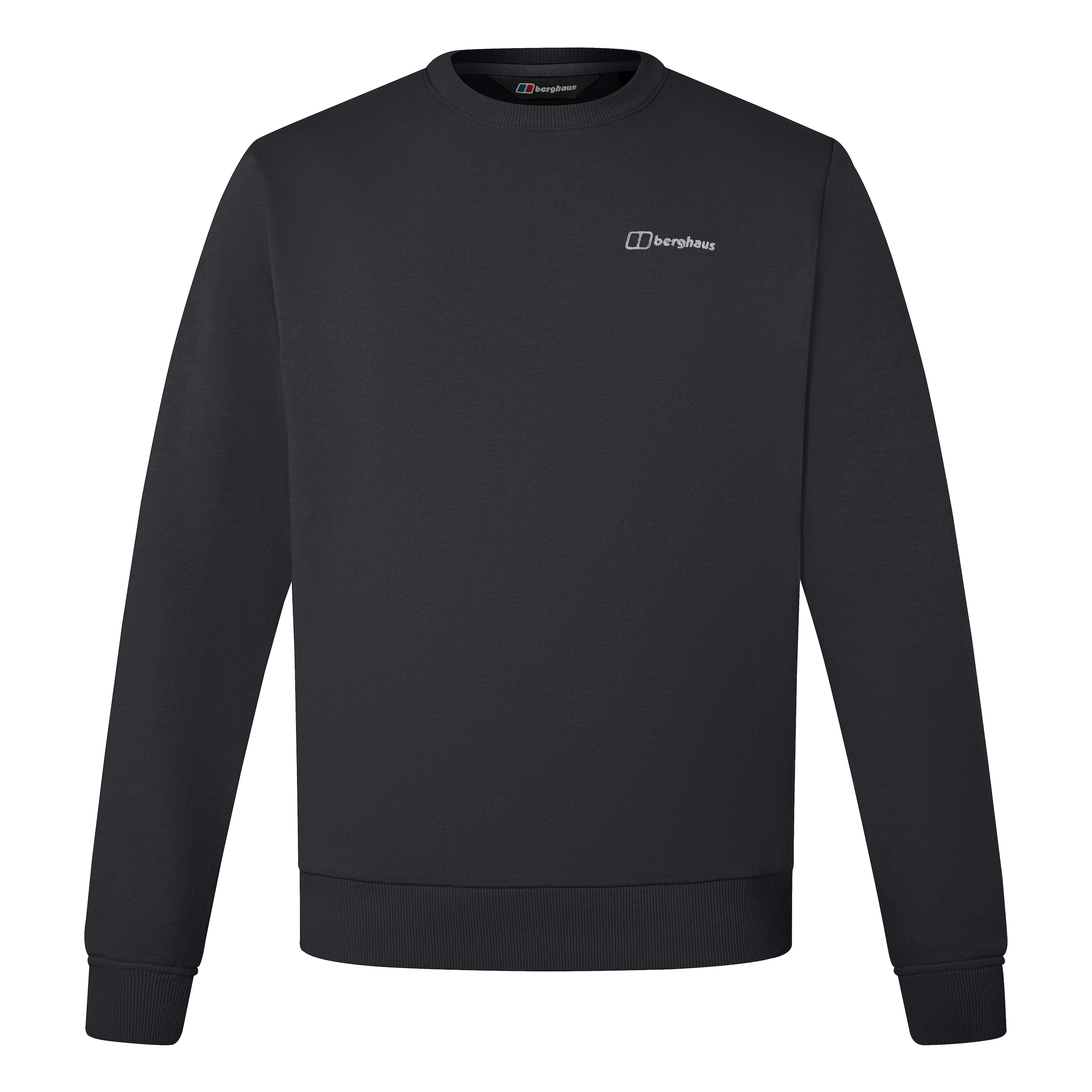 Berghaus T-shirt à manches longues »M LOGO CREW LIGHT« superwarme Schicht, sportlicher Stil, Rundhalsausschnitt