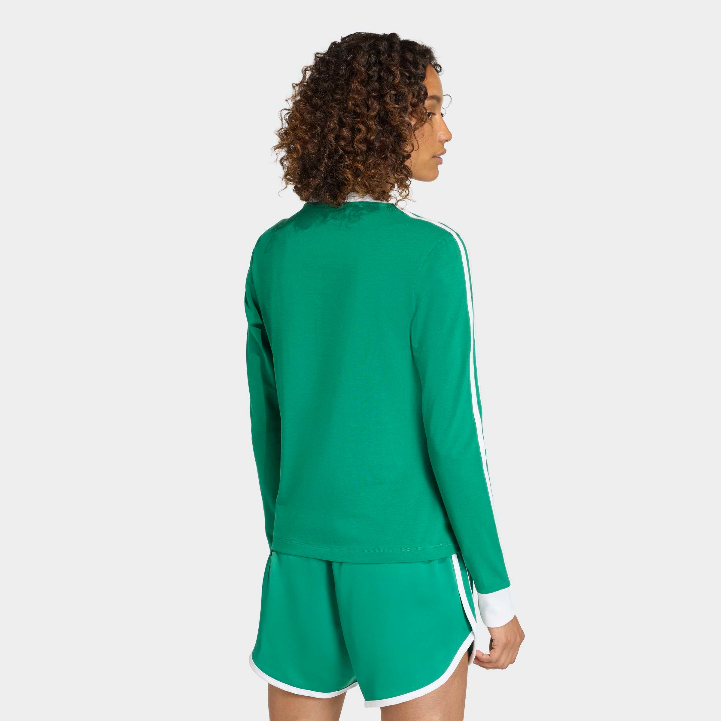 adidas Originals T-shirt à manches longues »3-STREIFEN LANGÄRMLIGES, SCHMAL GESCHNITTEN«