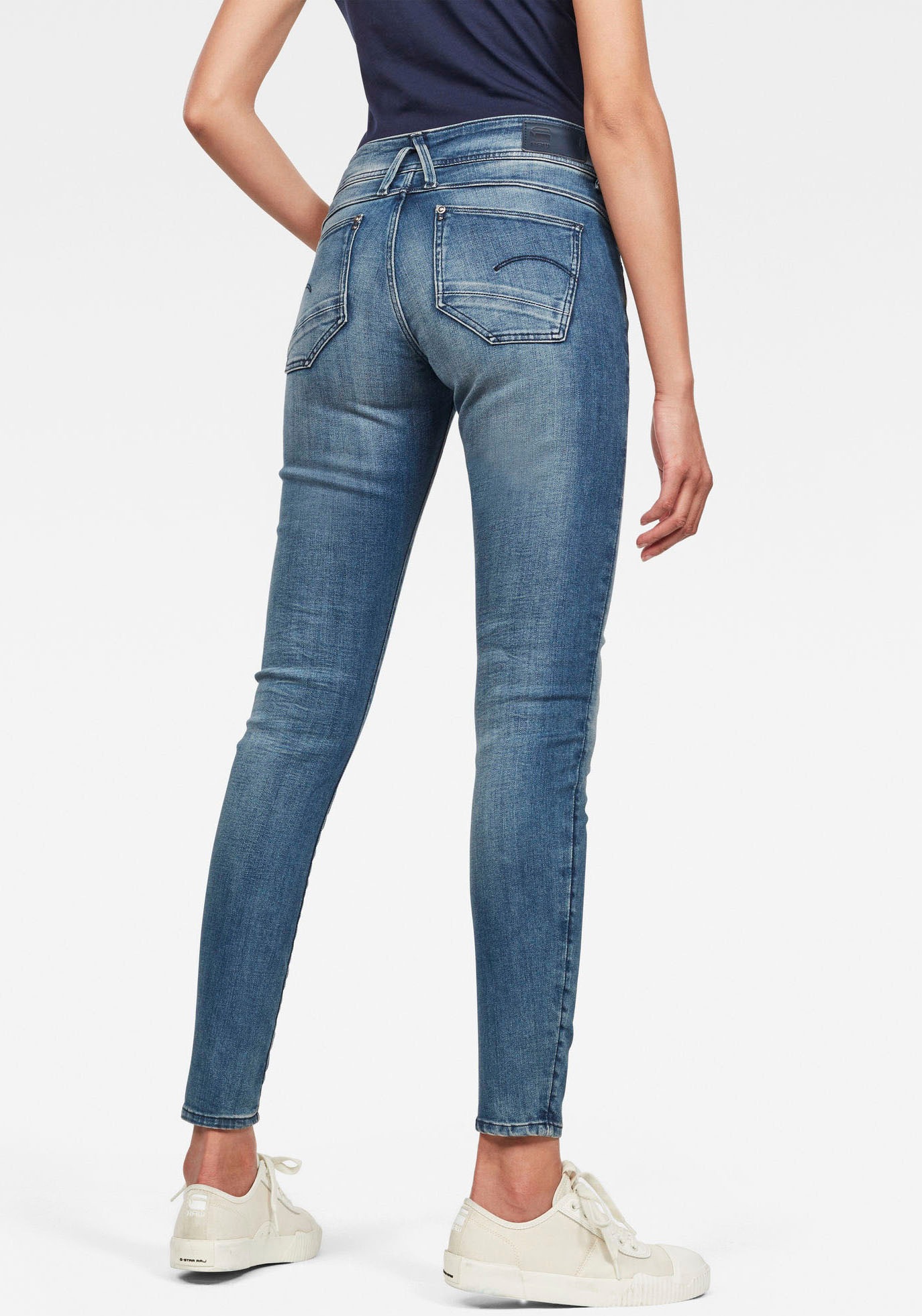 Skinny-fit-Jeans »Lynn Mid Waist Skinny«