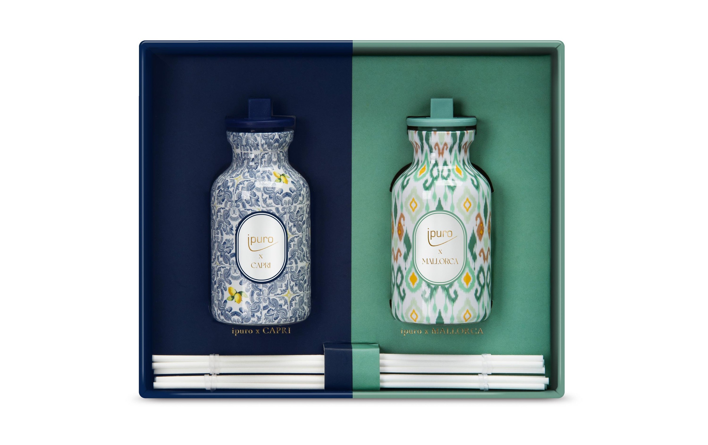 IPURO Duftstäbchen »Geschenkset Capri & Mallorca 2 x 50 ml«