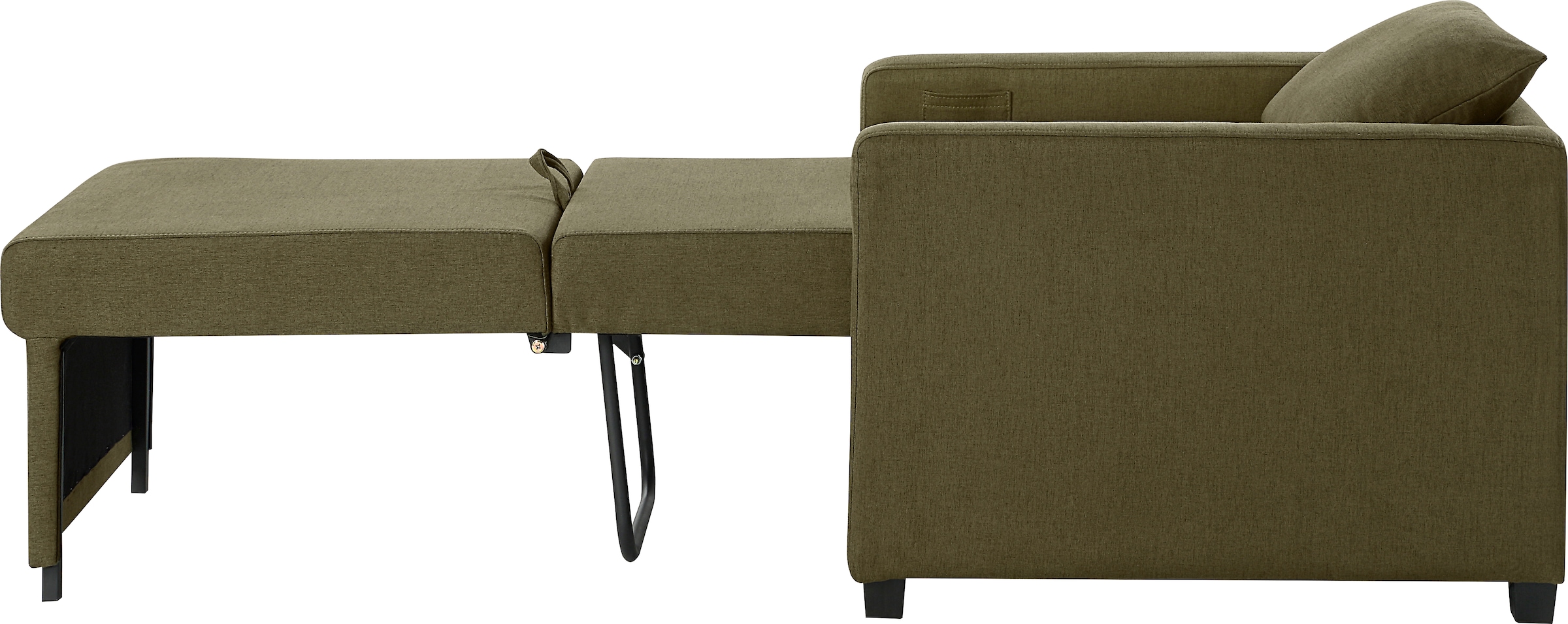 ATLANTIC home collection Relaxsessel »Jerry«, mit Bettfunktion, als Gästebett und inkl. Kissen