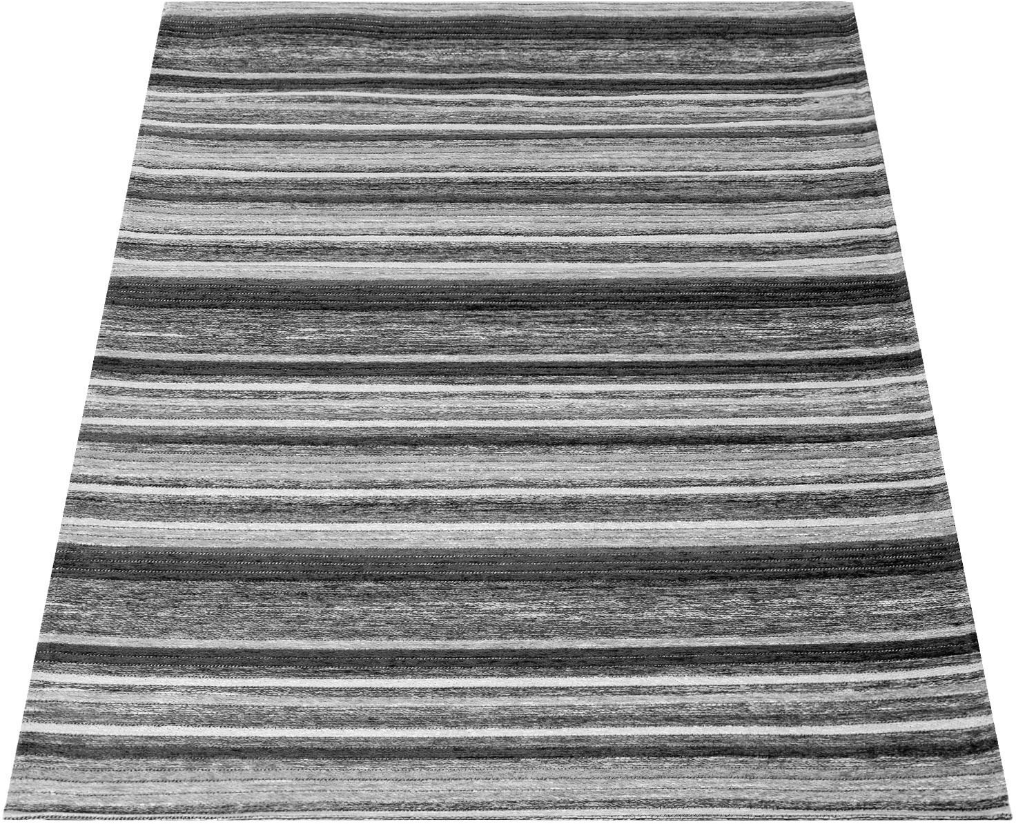 Image of Paco Home Teppich »Mariba 093«, rechteckig, 9 mm Höhe, Kurzflor, Streifen Design, Wohnzimmer bei Ackermann Versand Schweiz