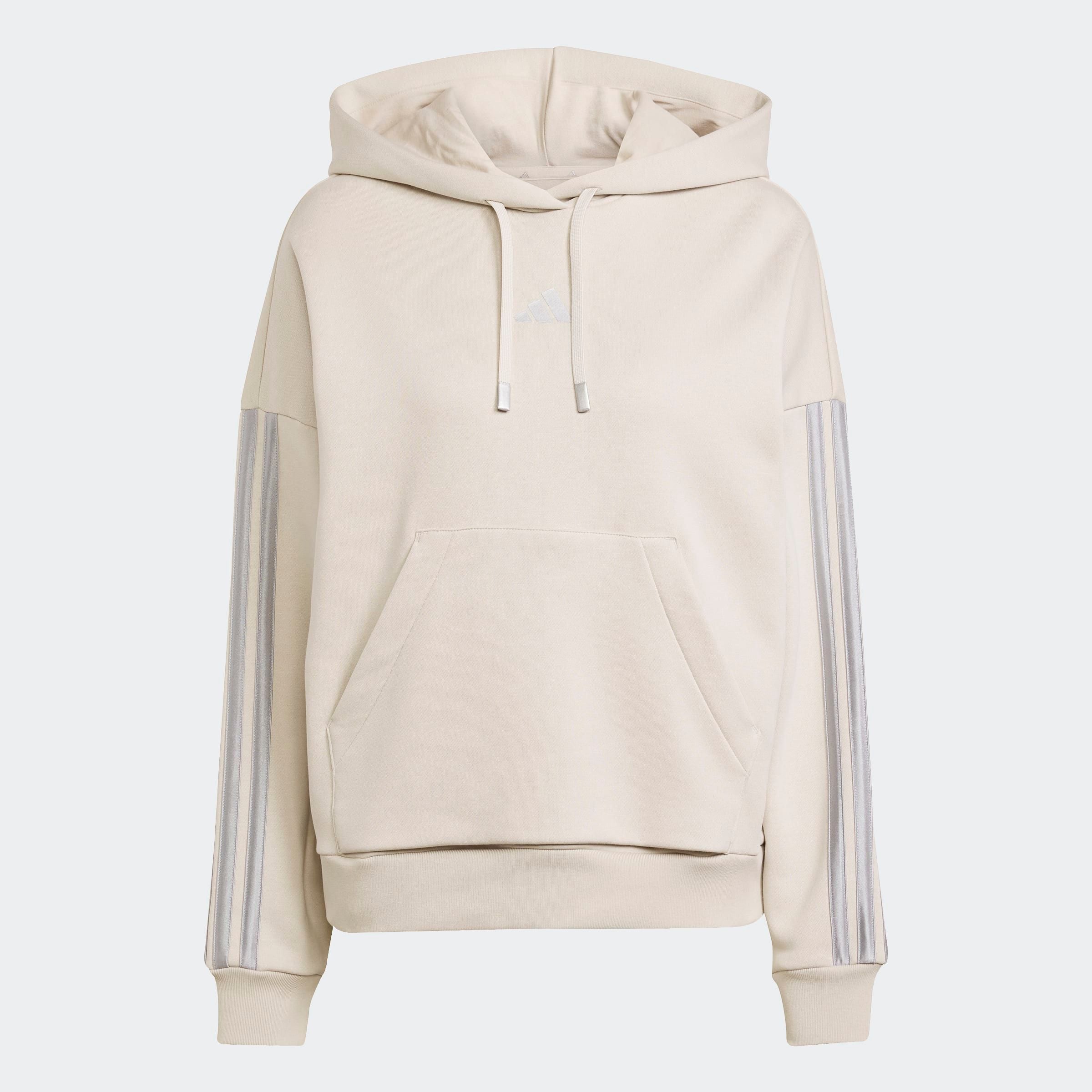 adidas Sportswear Kapuzensweatshirt »HOLIDAY 3-STREIFEN FLEECE HOODIE«
