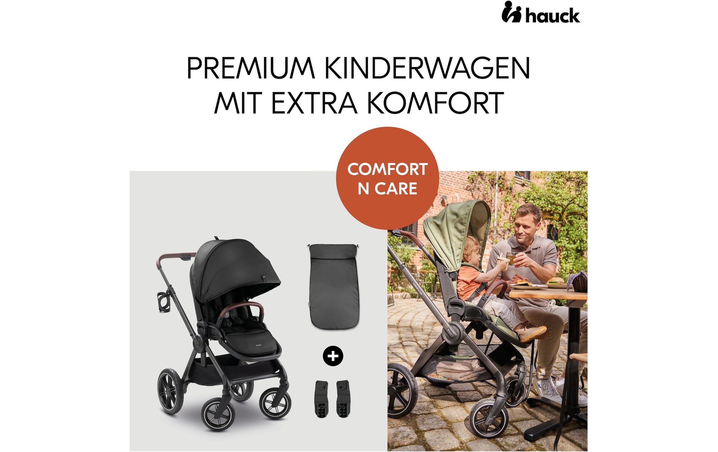 Hauck Poussette pour enfants »Comfort N Care« 22 kilos