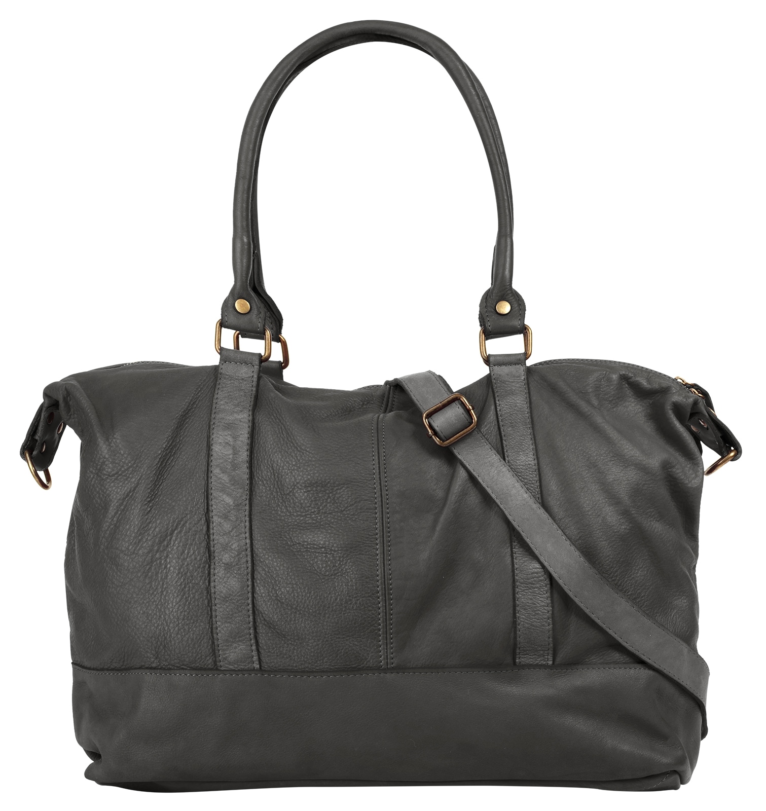 Image of Samantha Look Reisetasche "SAMANTHA LOOK Damen echt Leder, Made in Italy" echt Leder, Made in Italy