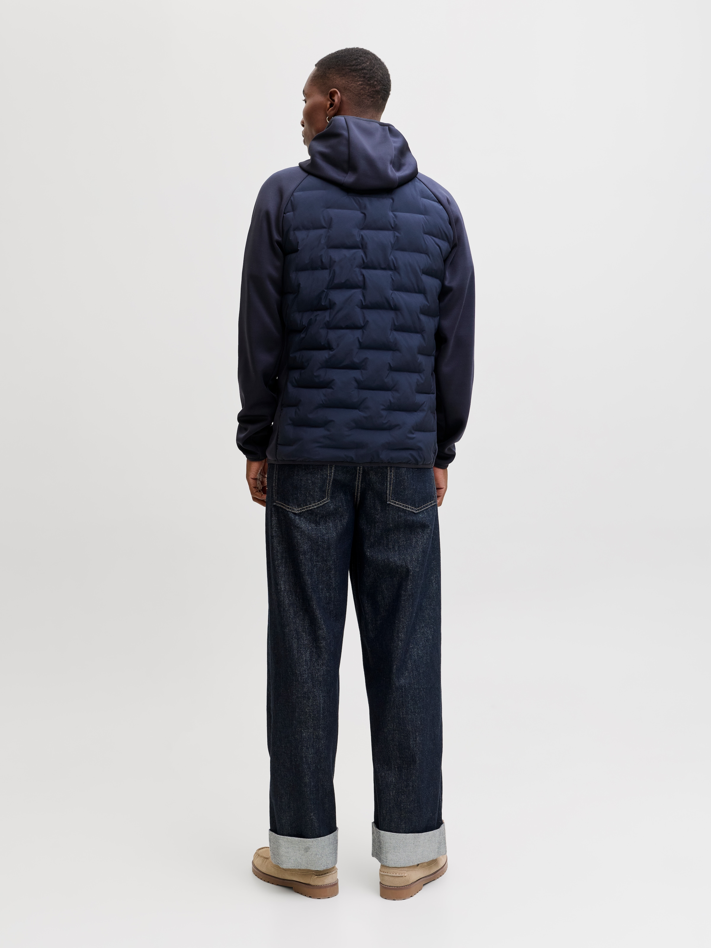 Jack & Jones Veste matelassée »JJEPERFECT HYBRID JACKET NOOS« mit Kapuze mit Kapuze