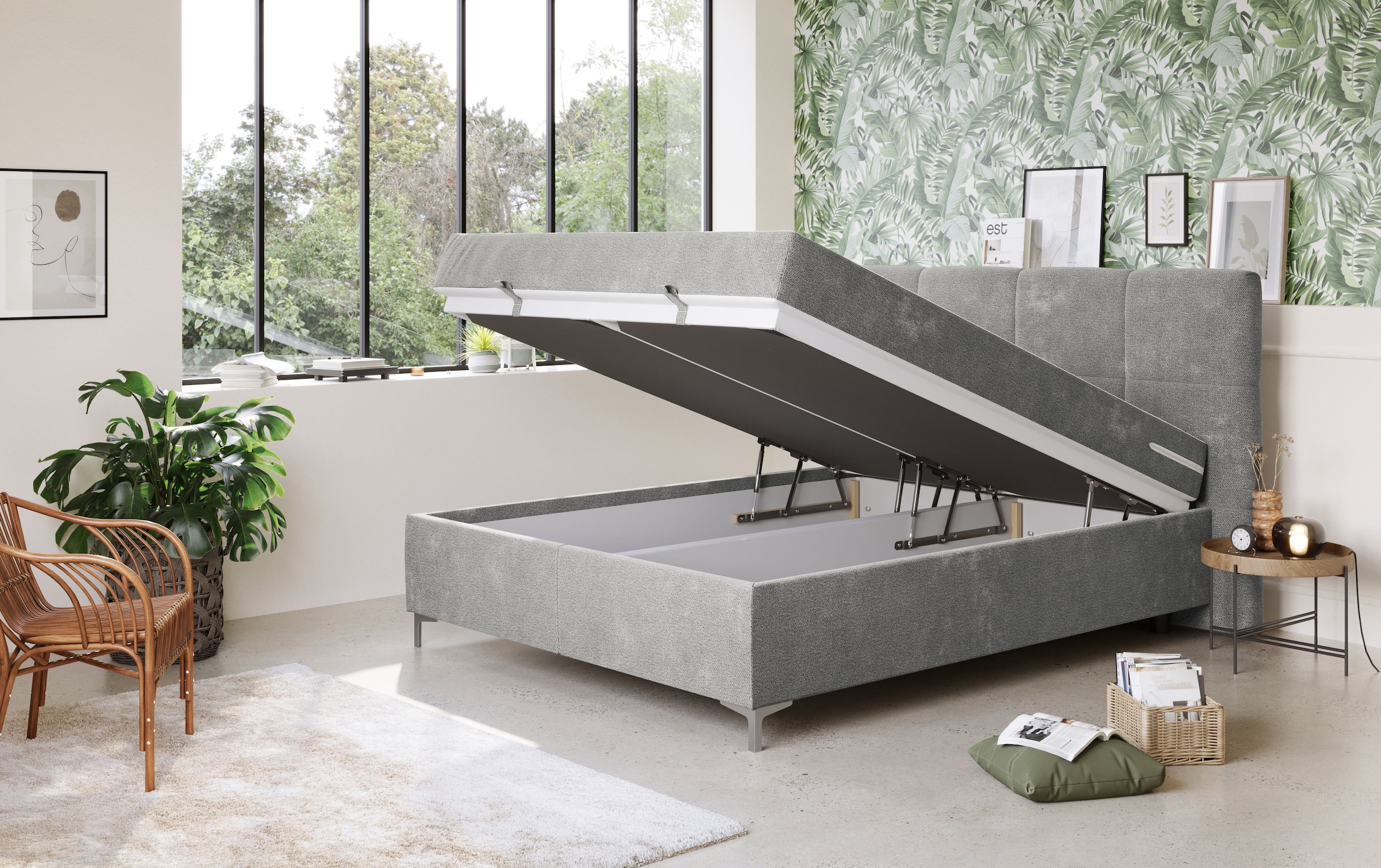 COTTA Lit de boxe »Kimy inkl. Bettkasten« erhältlich in den Breiten 160x200cm & 180x200cm