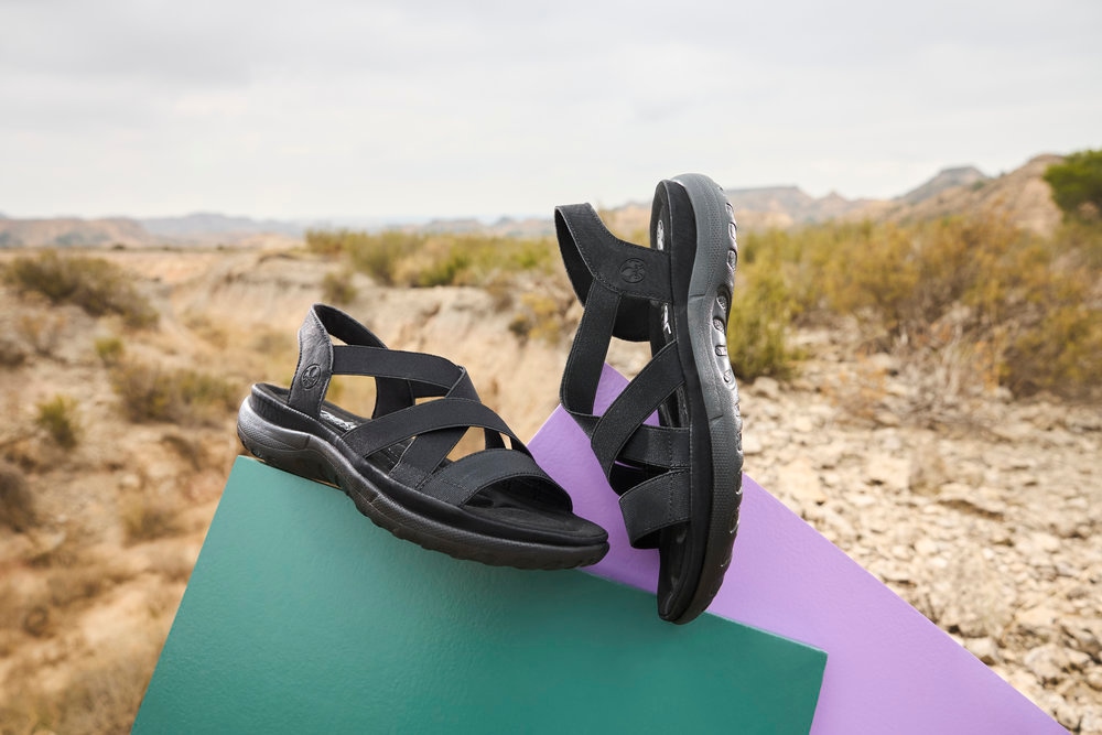 Rieker Sandale  Chaussure d'été, sandale classique forme confortable