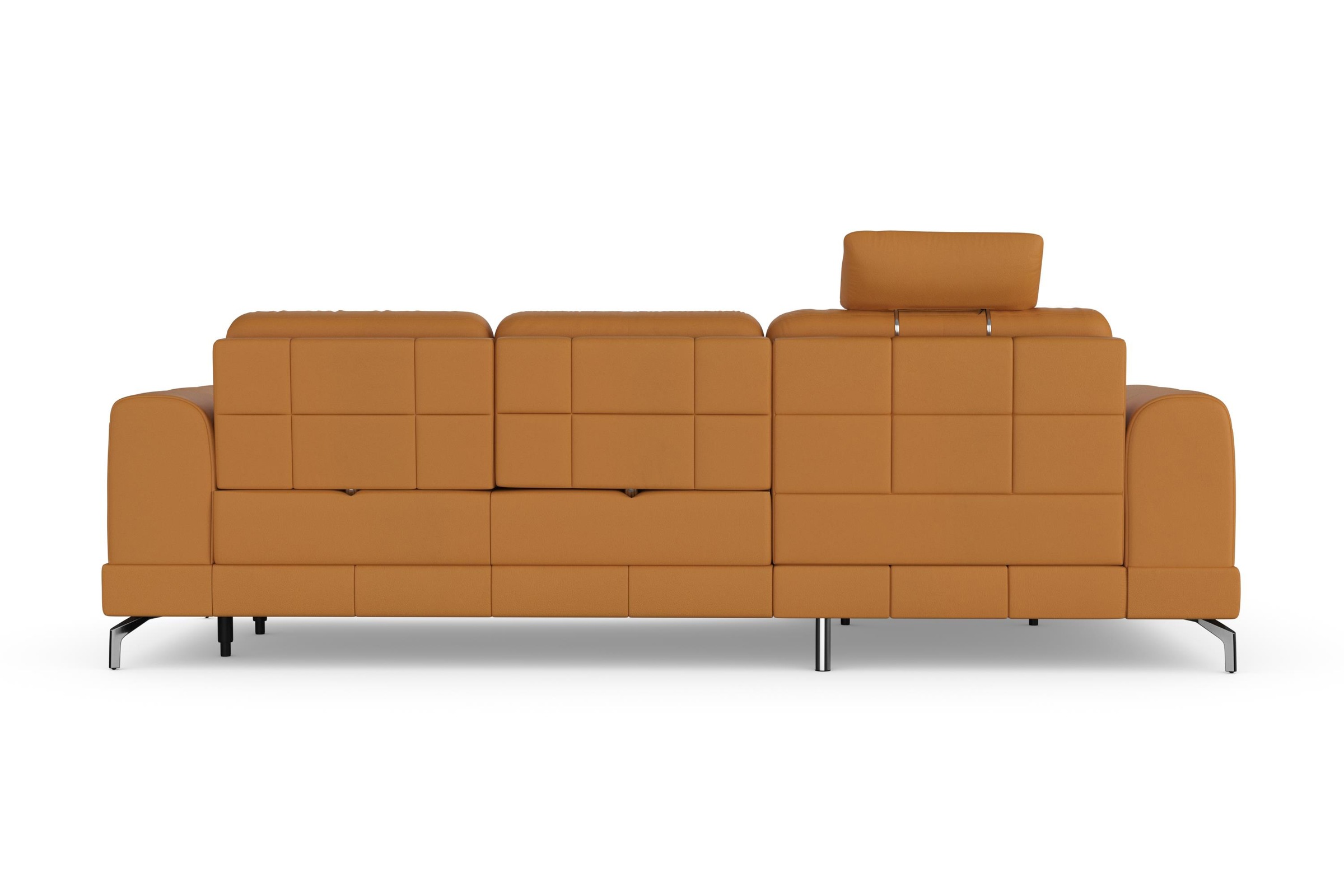 sit&more Ecksofa »Bendigo L-Form«, inklusive Sitztiefenverstellung, Bodenfreiheit 12 cm, in 2 Fussfarben