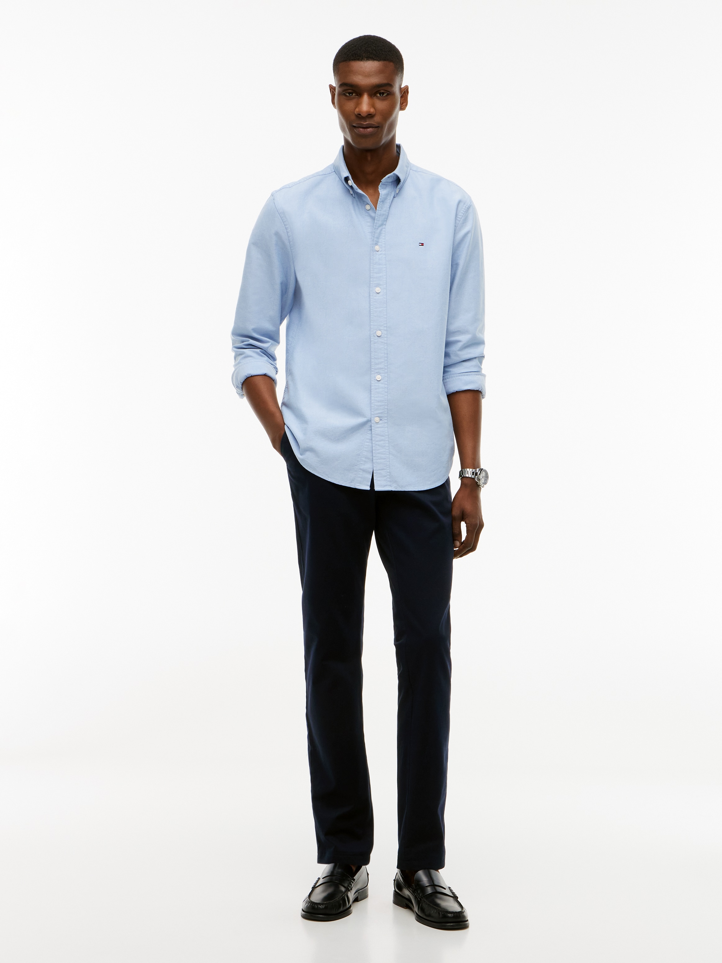 Tommy Hilfiger Chinohose »Chino Bleecker 1985 PIMA CO«