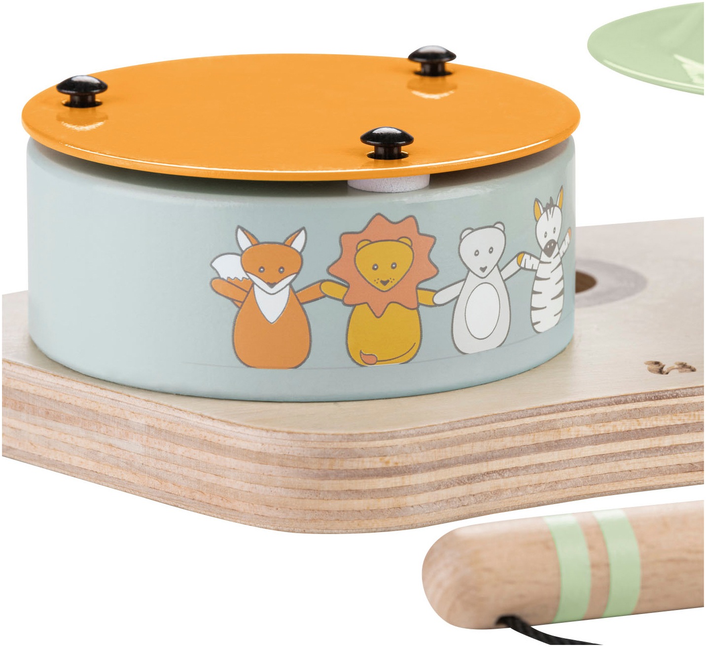Hauck Spielzeug-Musikinstrument »Play Drums S, hauck Animals« für Hauck Play Tray; FSC® - schützt Wald
