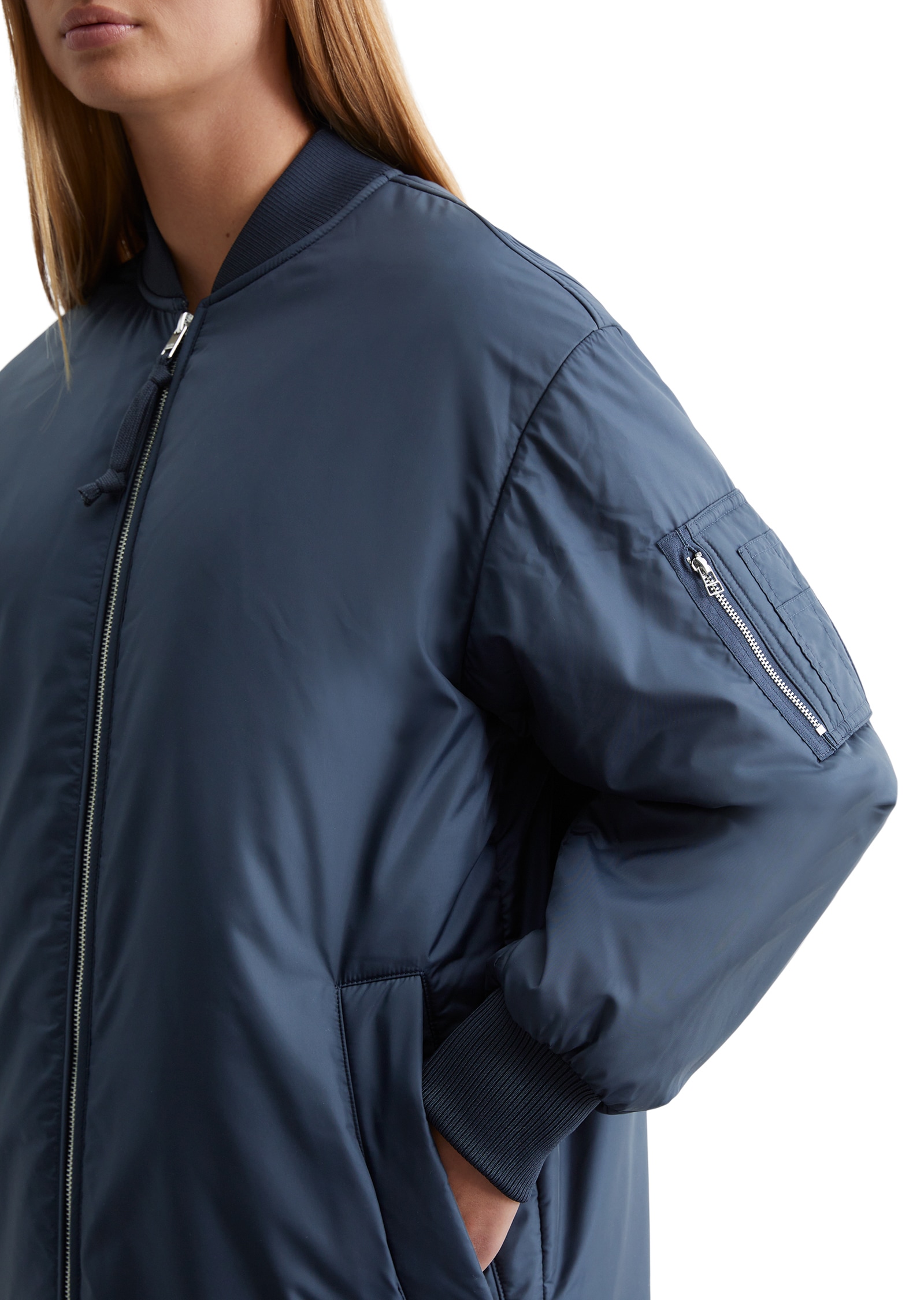 Marc O'Polo DENIM Manteau court im Long-Bomber-Look