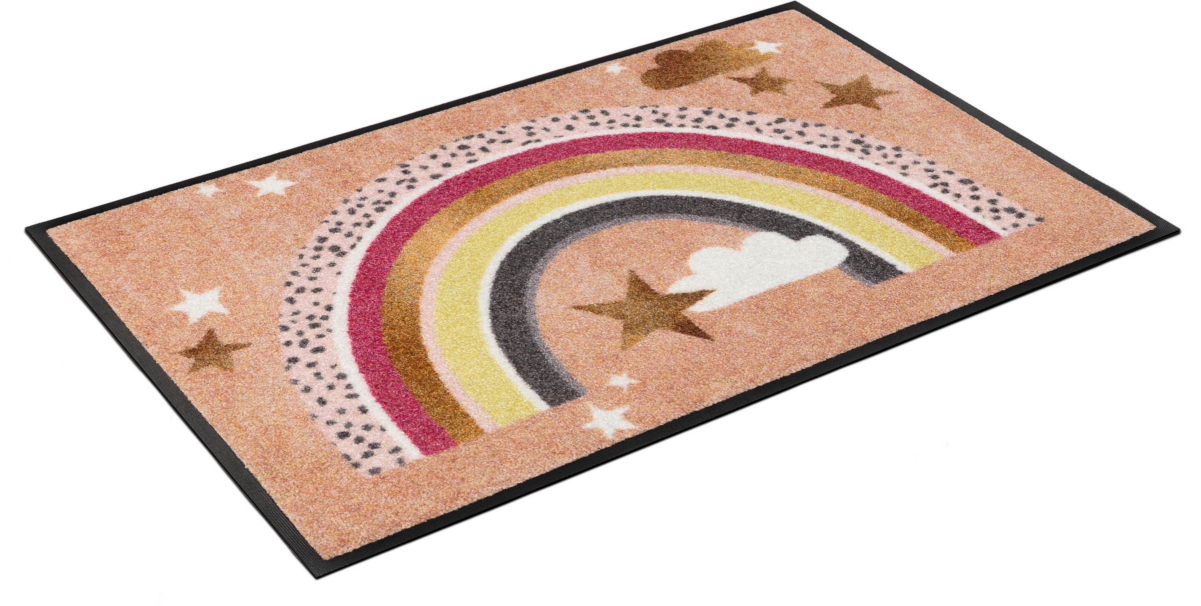Image of wash+dry by Kleen-Tex Fussmatte »Rainbow Glamour«, rechteckig, 7 mm Höhe, Schmutzfangmatte, In- und Outdoor geeignet, waschbar bei Ackermann Versand Schweiz