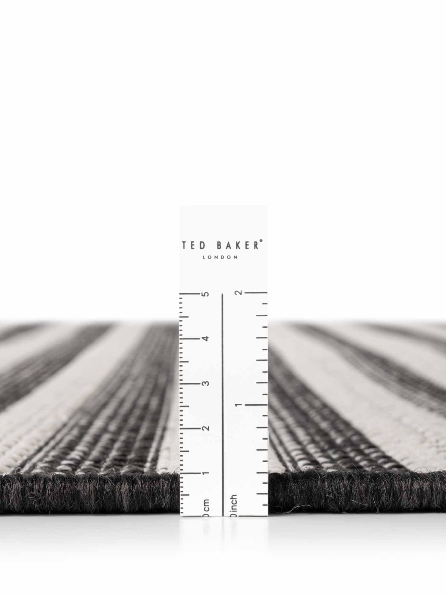 Ted Baker Tapis »Woodfield , Wendeteppich« ovale 8 mm Höhe Designteppich, Wetterfest, Pflegeleicht, Modern, Wohnzimmer, Terrasse