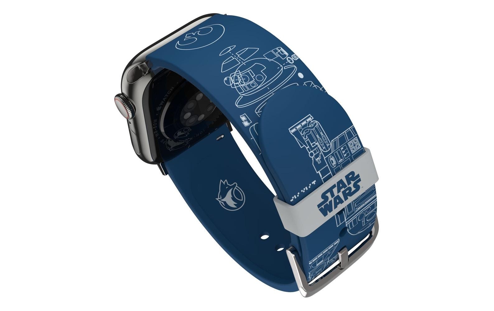 Smartwatch-Armband »Moby Fox Star Wars R2-D2 Blueprints 22 mm«