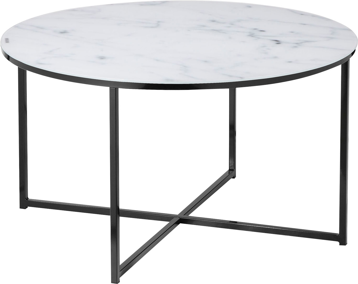 Image of SalesFever Couchtisch "Caorle Coffeetable im eleganten Stil" Elegantes Design mit Marmoroptik-Tischplatte