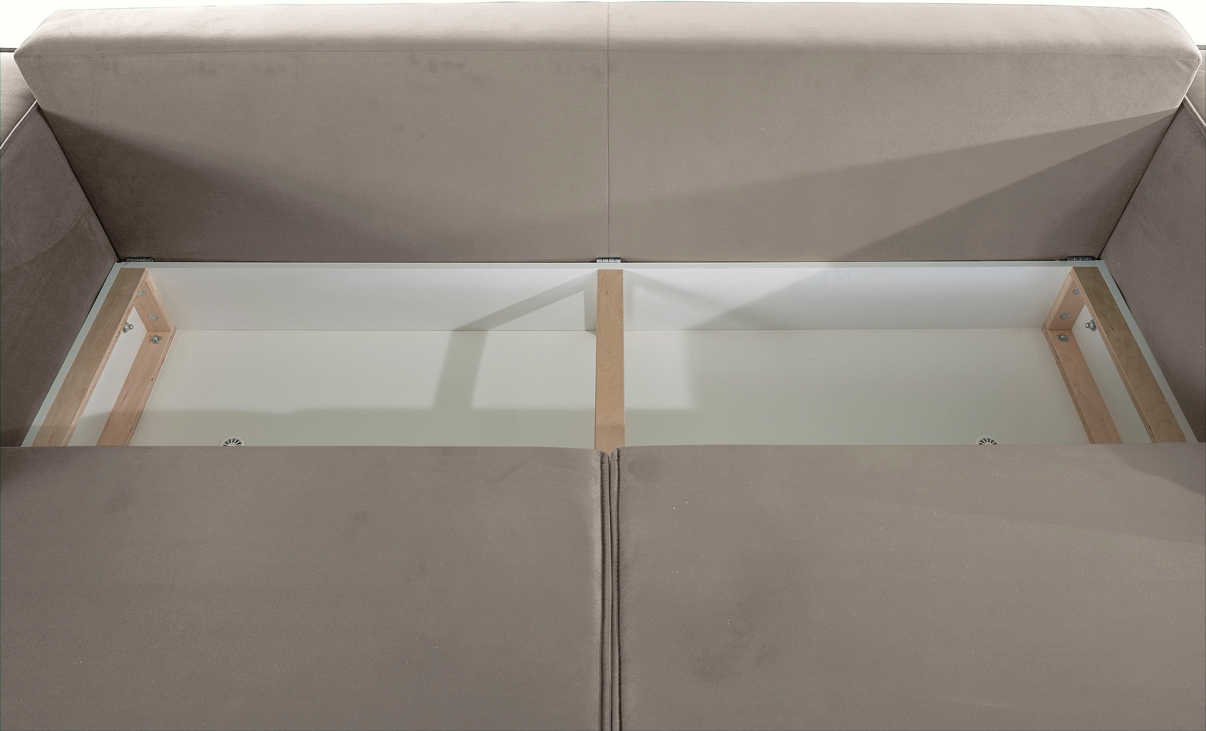 INOSIGN Schlafsofa »Marva« incl. Bettfunktion und Bettkasten, Federkern