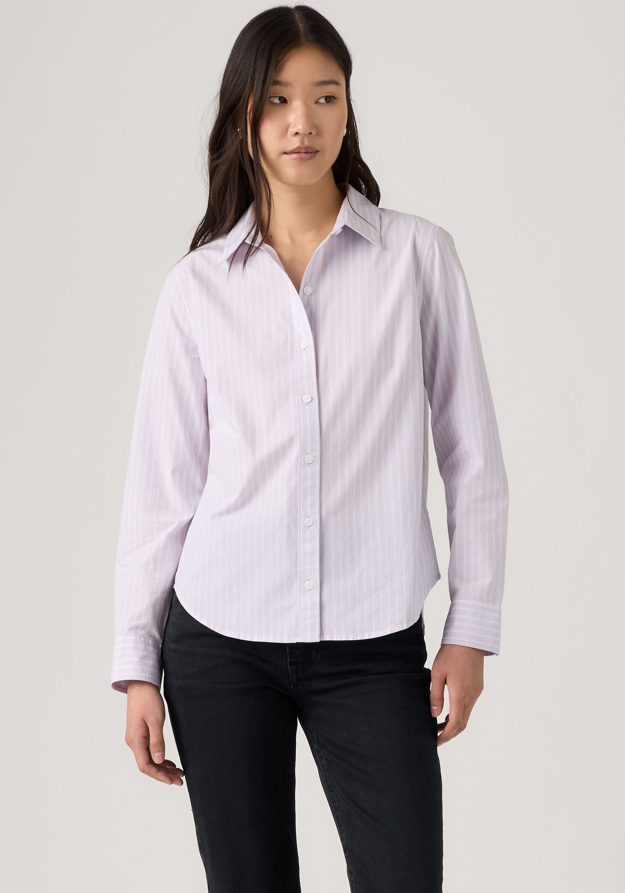 Levi's® Blouse chemise »CARLILE CLASSIC POPLIN SHIRT« Col classique de chemise