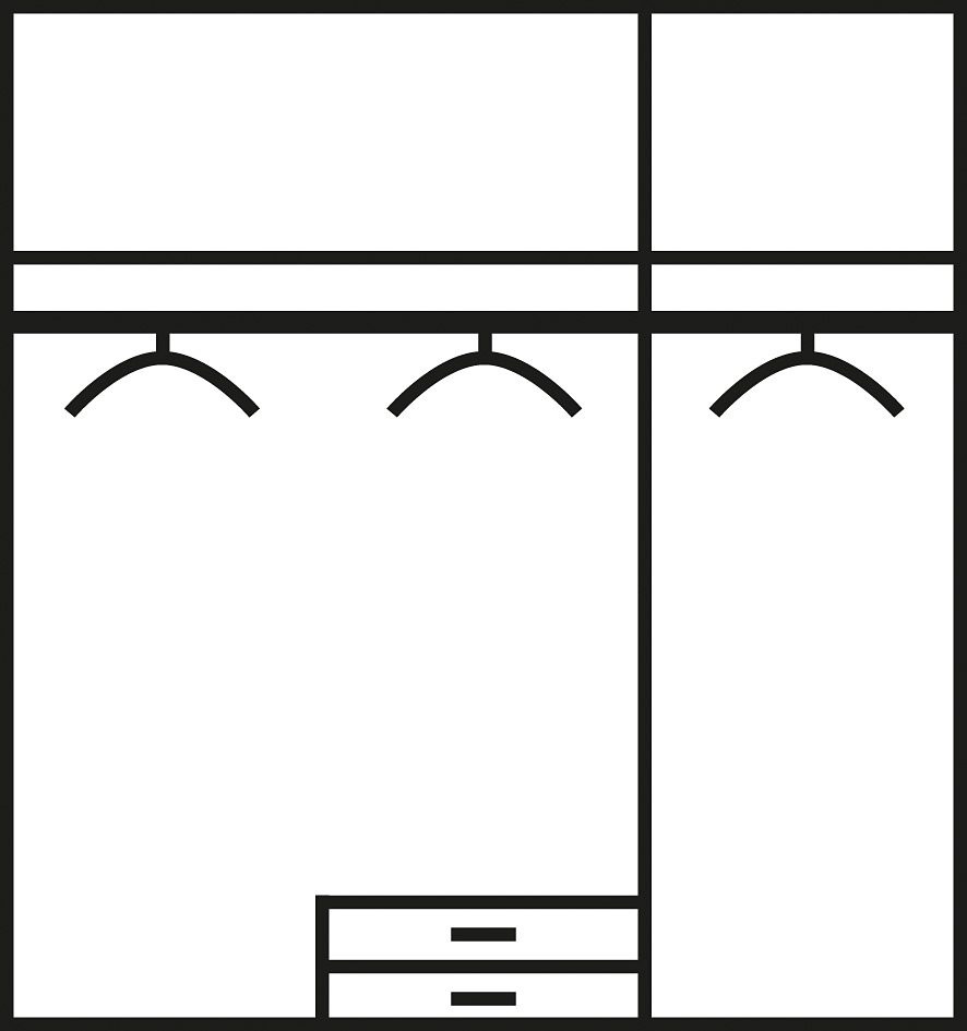 rauch Kleiderschrank »Gandra«