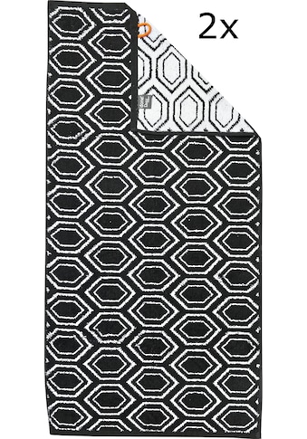Handtuch Set »Daily Shapes Ethno«, (Set, 2 St., 2 Handtücher (50x100 cm)