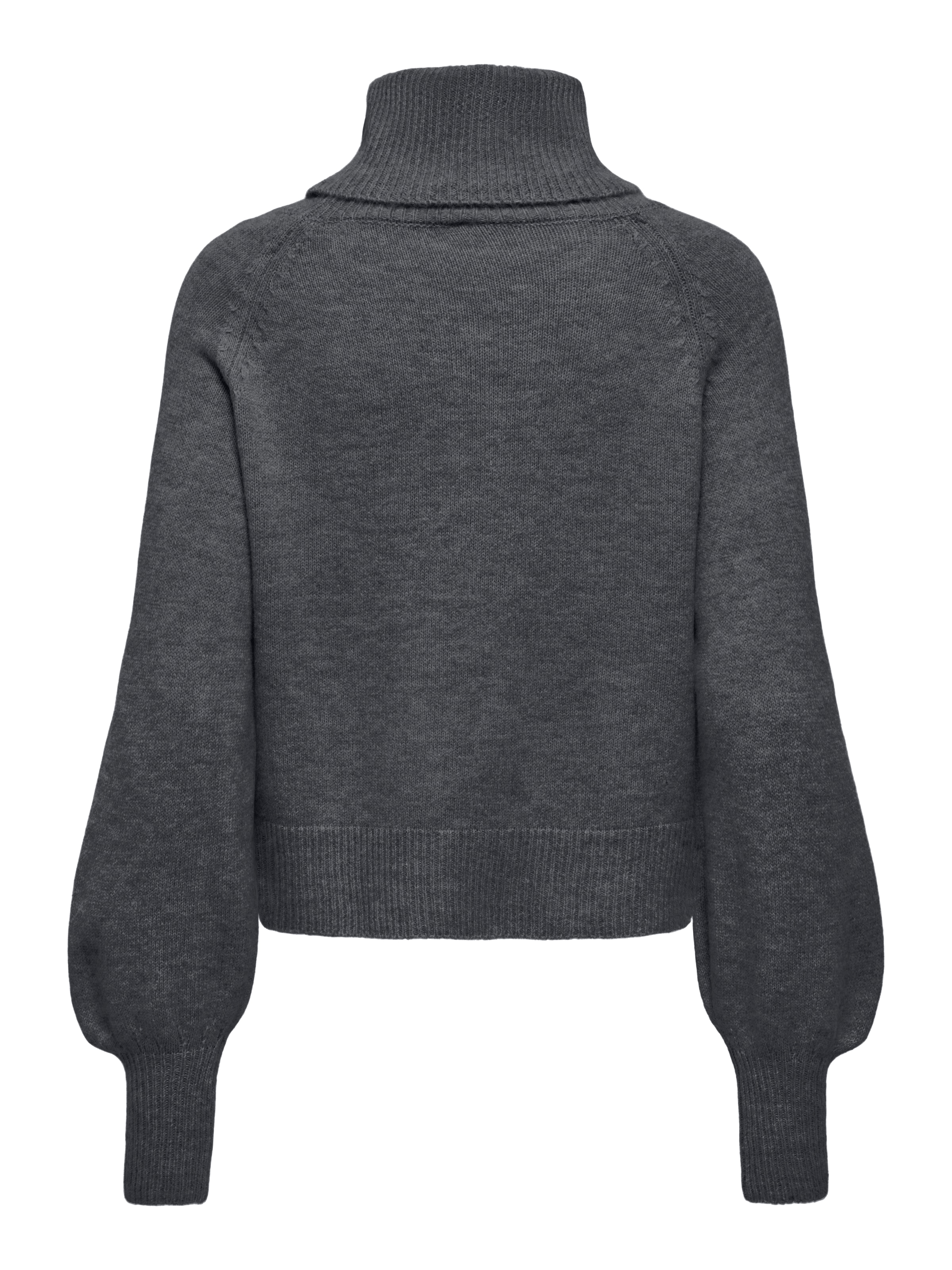 ONLY Pull à col roulé »ONLOLIVIA LS ROLL NECK CC KNT« mélange de matériaux, coupe régulière