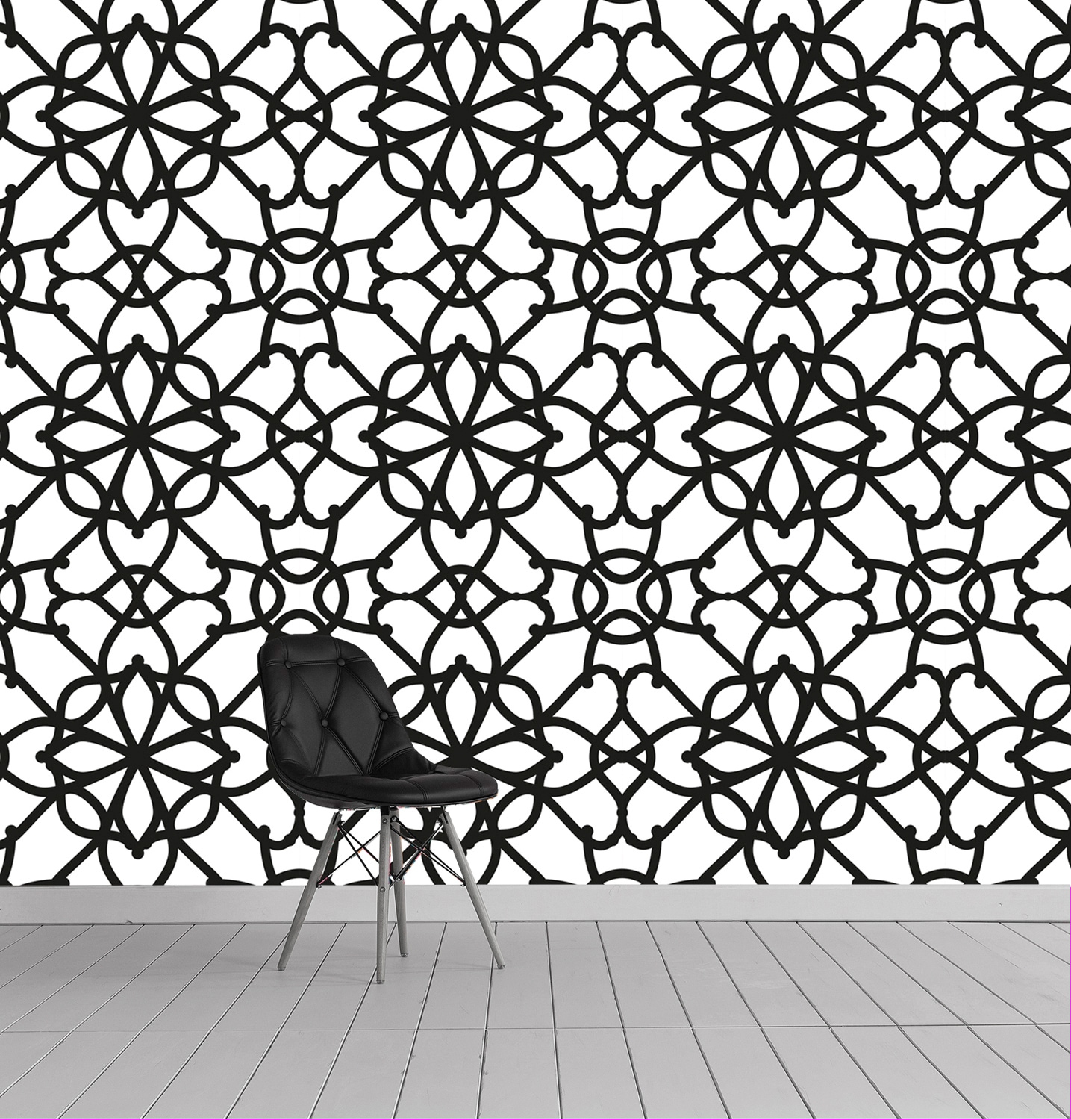 queence Vinyltapete »Kendra« Farbverlauf | abstrakt | bedruckt | gemustert glatt 90x250cm, selbstklebend, kinderleichte Anbringung, , Sticker