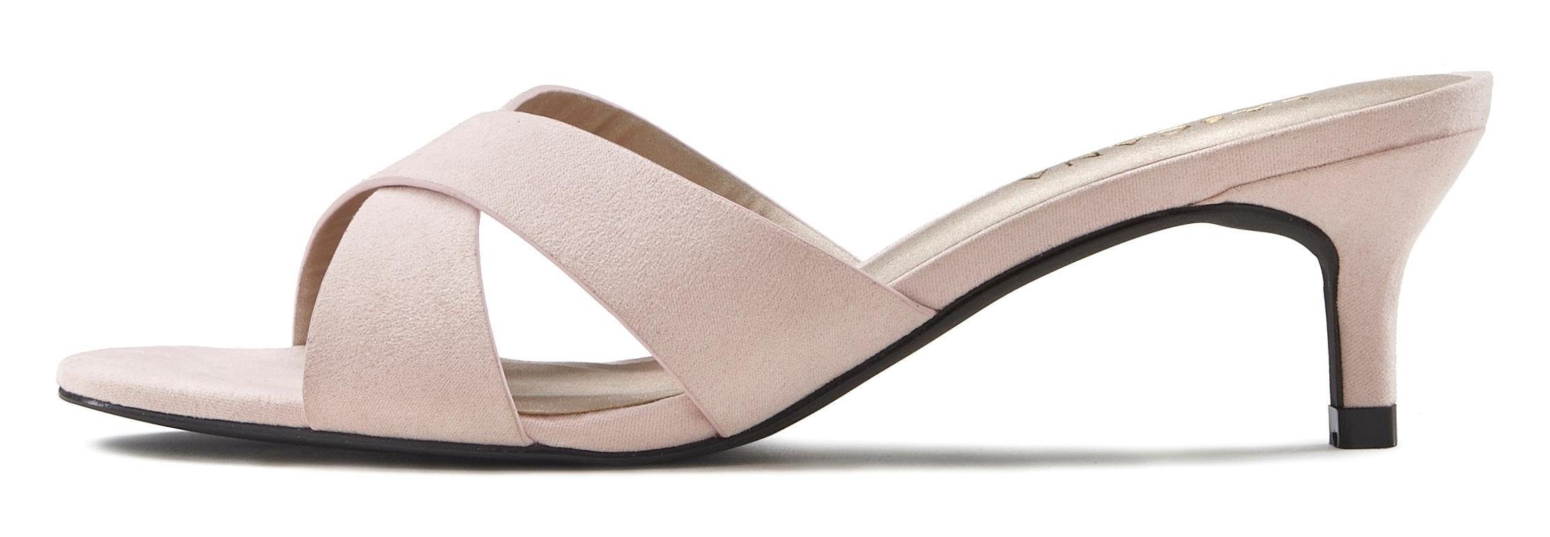 Image of LASCANA Pantolette, Mules vegan mit kleinem Absatz in modischer Form bei Ackermann Versand Schweiz
