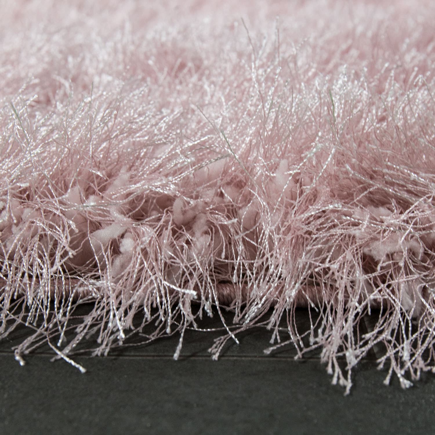 Paco Home Hochflor-Teppich »Glamour 300«, rechteckig, 70 mm Höhe, Uni Farben, mit weichem Glanz Garn, auch als Läufer erhältlich