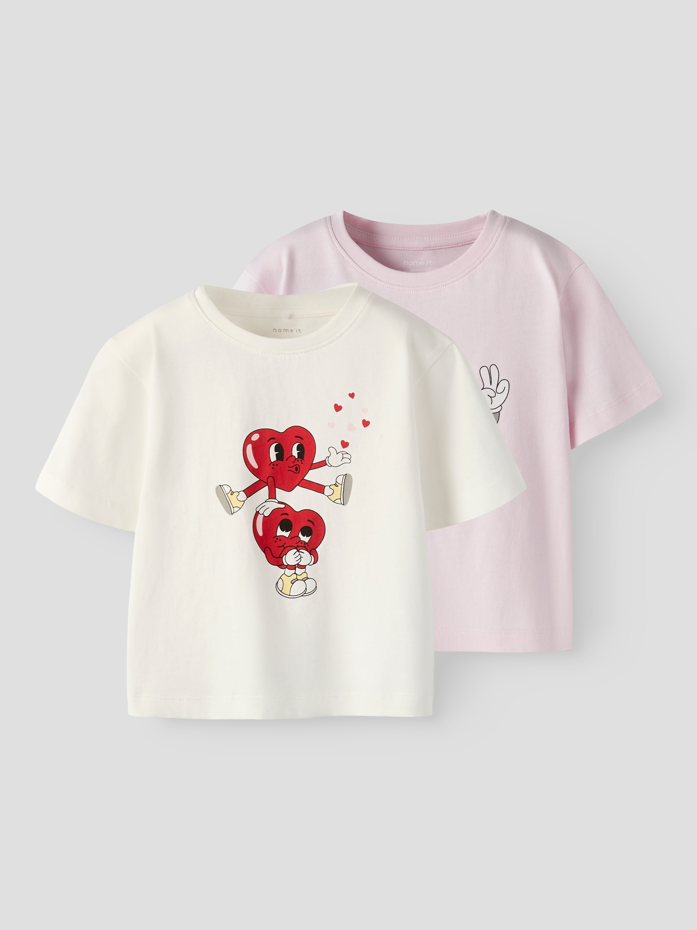 Name It T-shirt »NMFBSWET 2P SS NREG TOP BOX« Paquet, 2 pièces