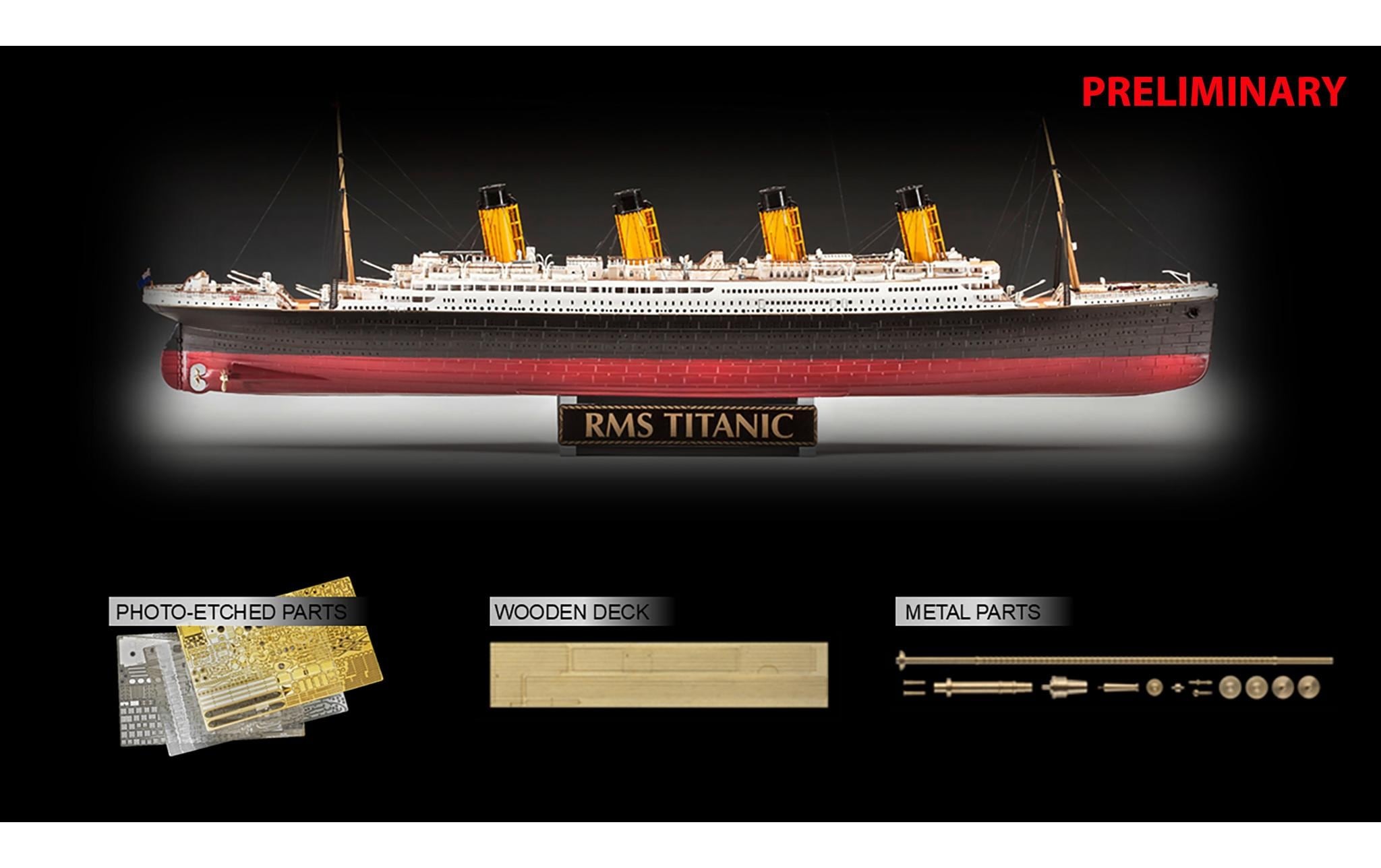 Image of Revell Modellbausatz "Titanic Platinum Edition 1:400" 1:400