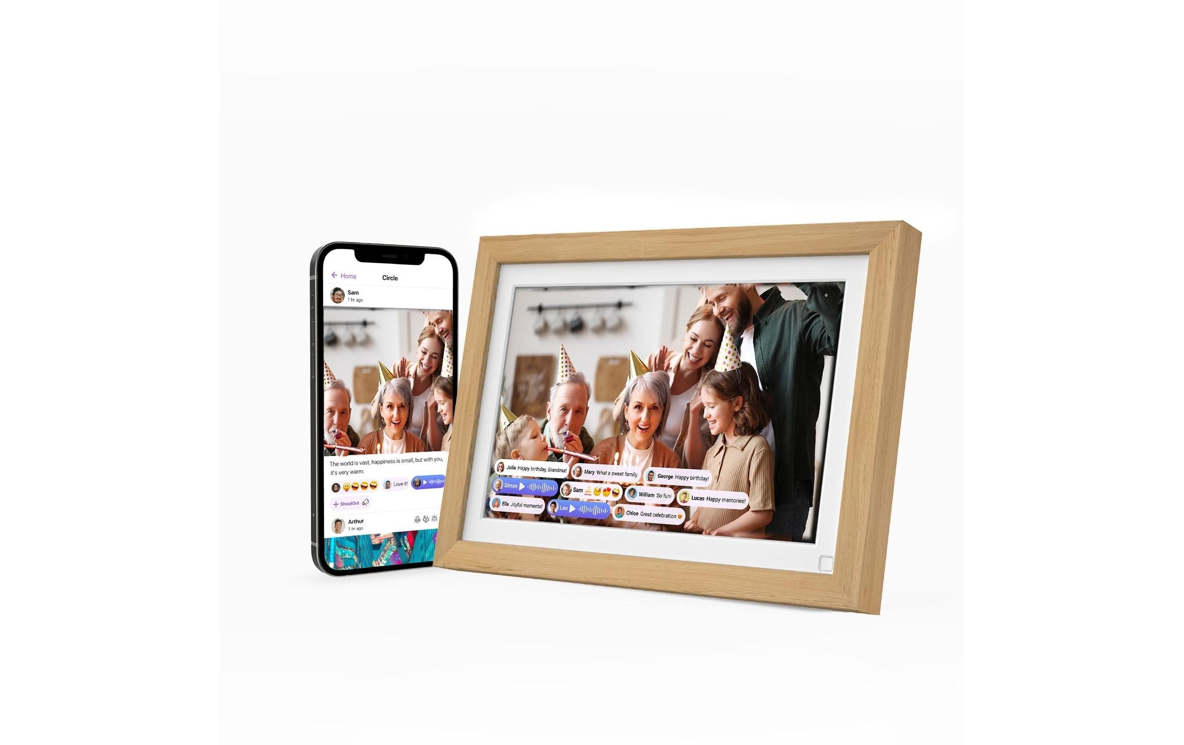 myFirst Digitaler Bilderrahmen »Live 10"« 25,65 cm/10,1 ″ 1280 x 800 px Pixel 32 GB