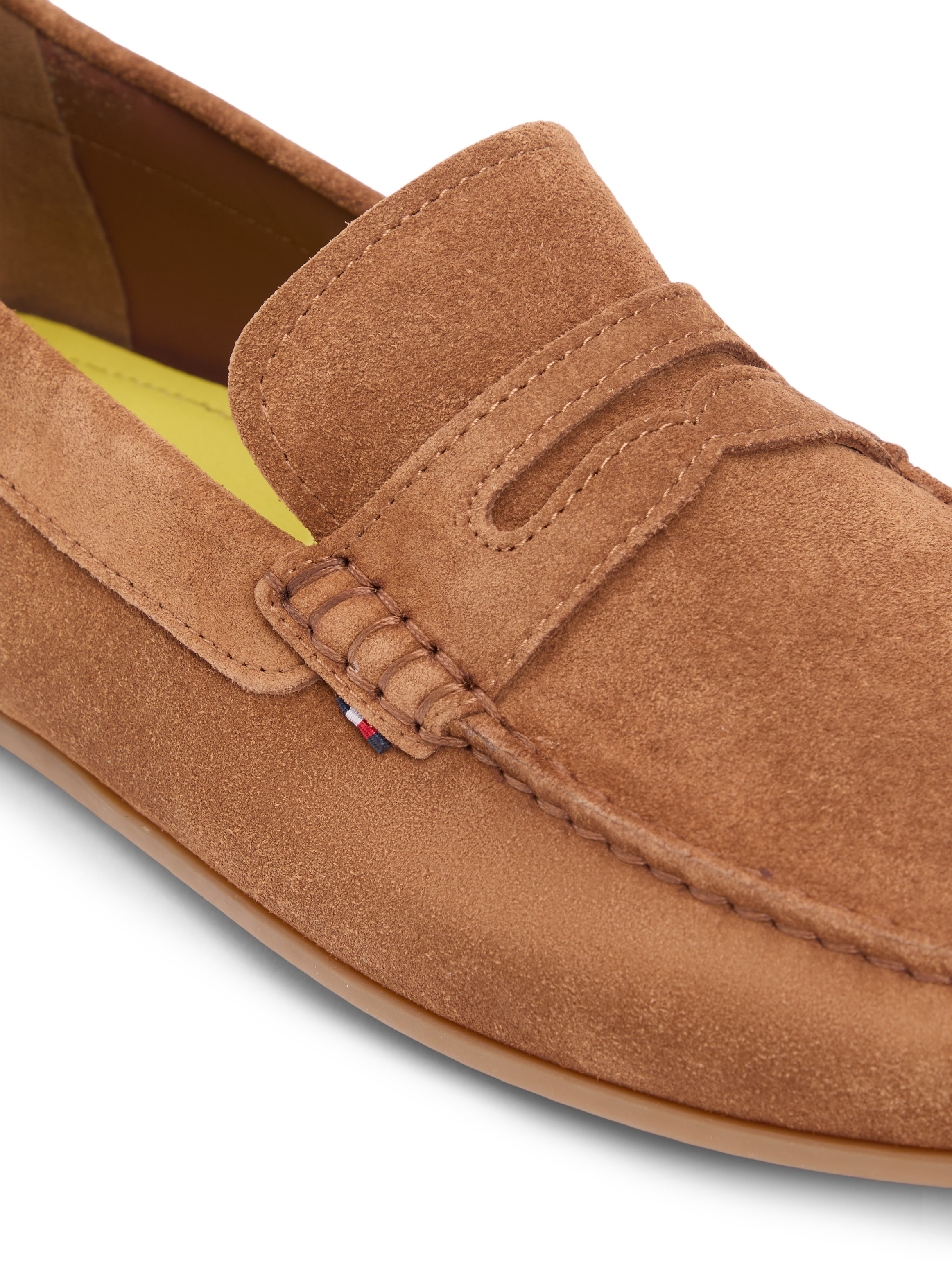Tommy Hilfiger Slipper »CORE HILFIEGR SUEDE DRIVER«  Flats, Schlupfschuh in Mokassin-Optik