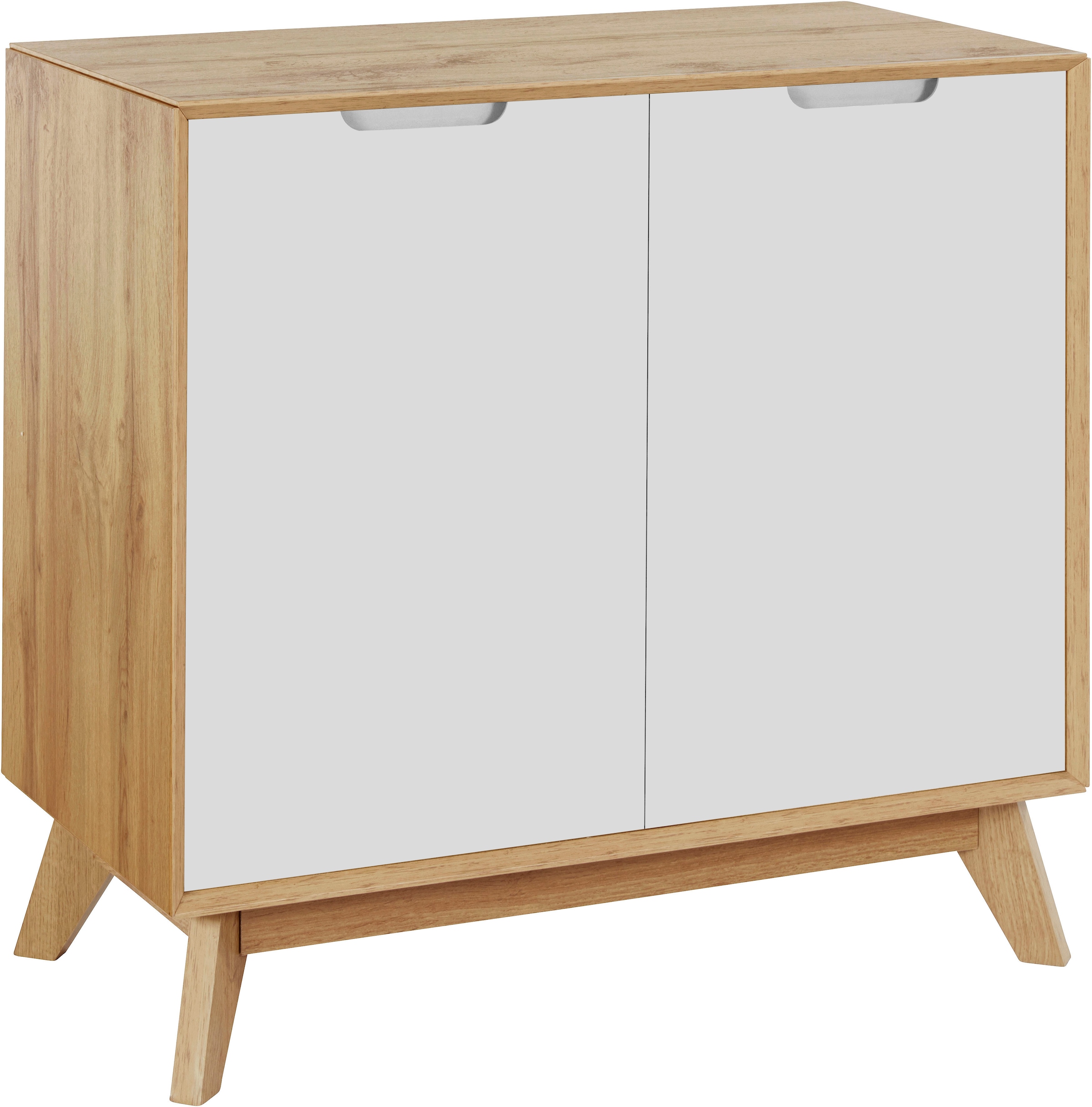 andas Sideboard »Pandrup«, Kommode mit 2 Türen und 2 verstellbare Einlegeböden, B:80 cm, H:75 cm