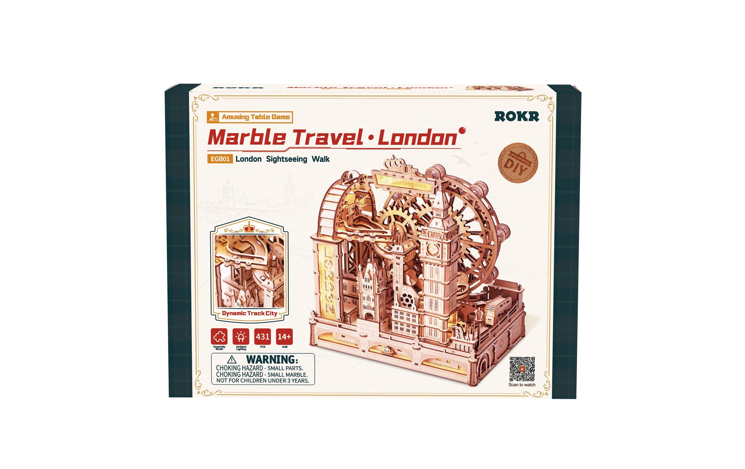   Kit de modèles réduits »RoboTime London Sightseeing Walk«