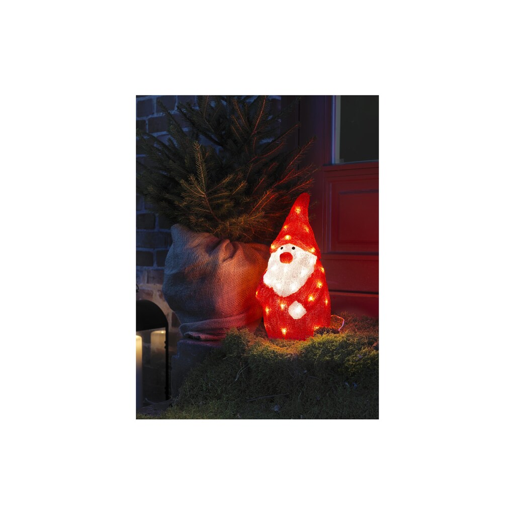 KONSTSMIDE LED Dekolicht »LED-Figur Acryl Santa, 3«