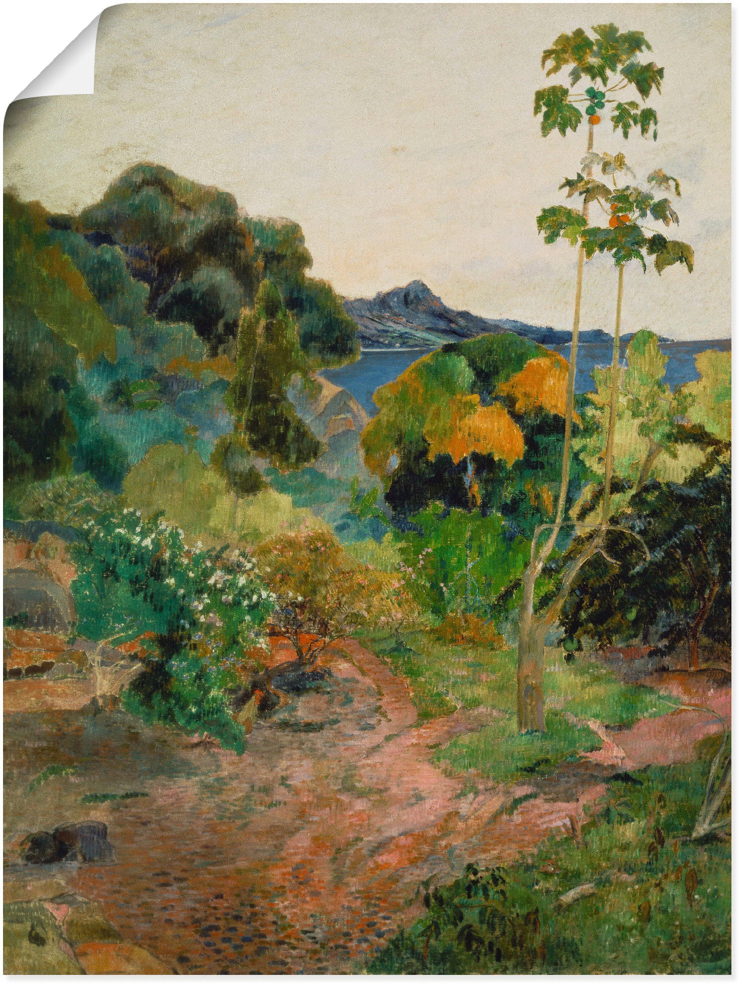 Image of Artland Wandbild »Küstenlandschaft auf Martinique«, Küste, (1 St.), in vielen Grössen & Produktarten -Leinwandbild, Poster, Wandaufkleber / Wandtattoo auch für Badezimmer geeignet bei Ackermann Versand Schweiz