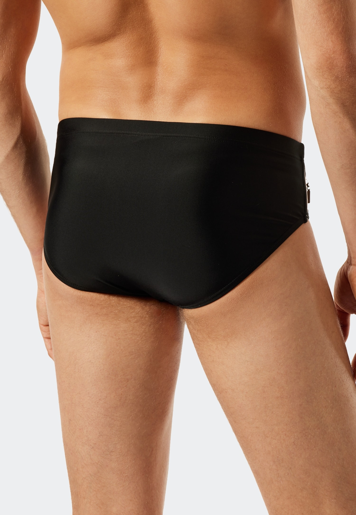 Schiesser Badeslip »"Nautical Casual"«, mit extra flacher Reissverschlusstasche