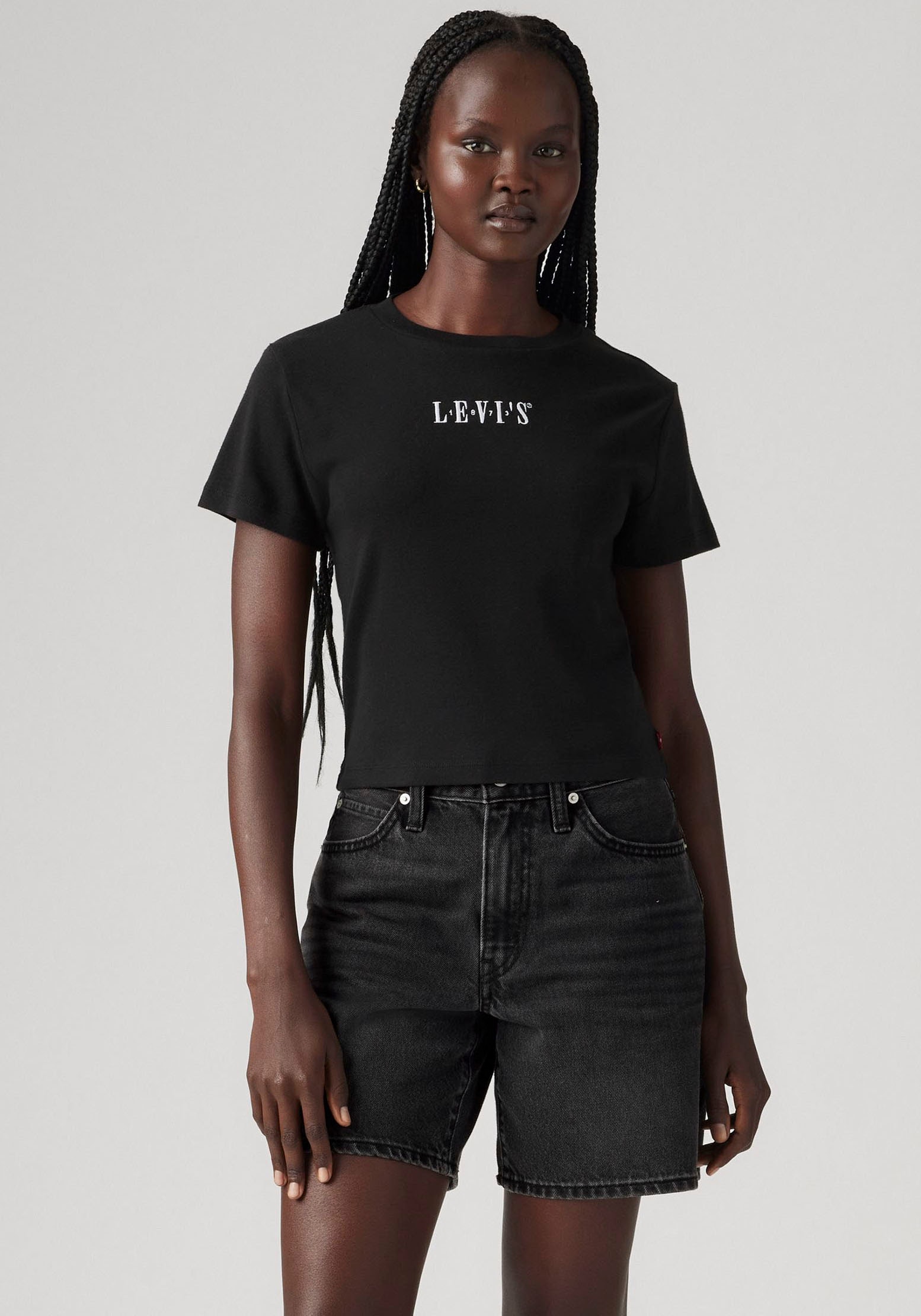 Image of Levis Print-Shirt "GR ESSENTIAL SPORTY TEE" mit Logo-Print
