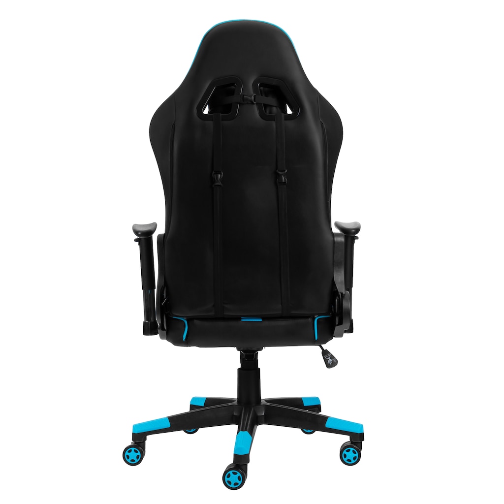 Hyrican Gaming-Stuhl »"Striker Copilot" schwarz/blau, Kunstleder, ergonomischer Gamingstuhl«