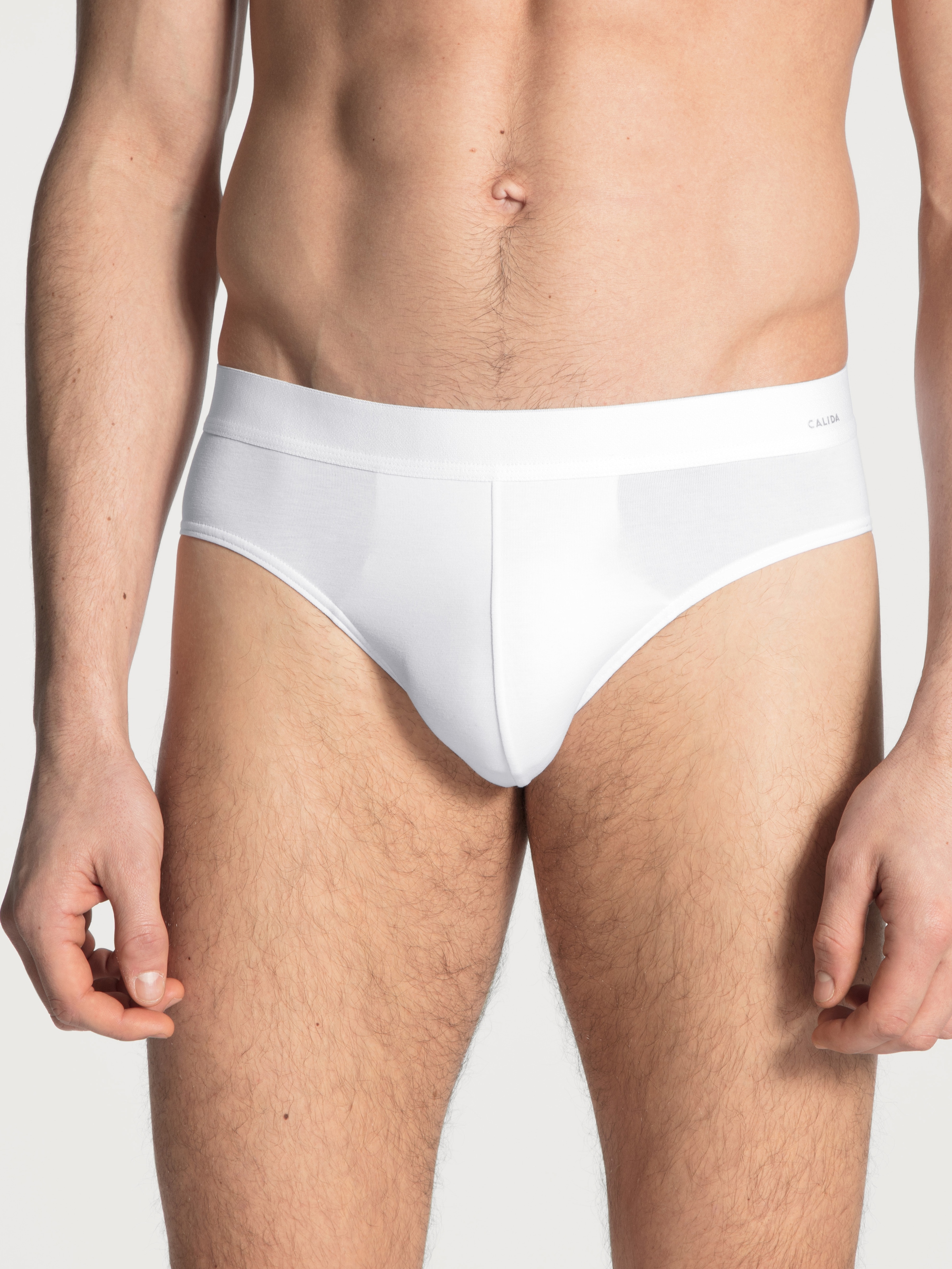 Image of CALIDA Slip "Cotton Code" Baumwoll-Mix, elastisch, ohne Eingriff, Single Jersey, weich