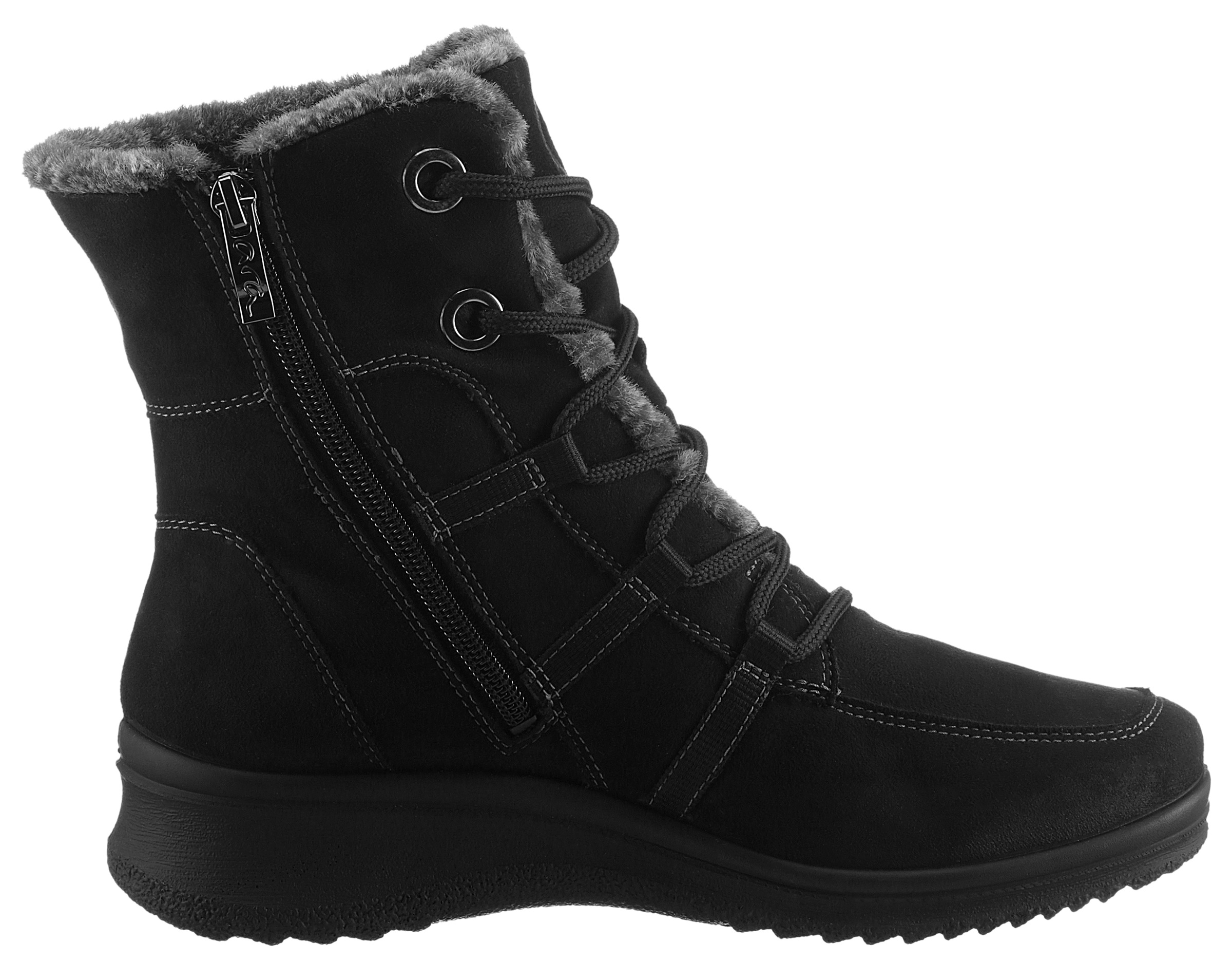 Ara Winterboots »MÜNCHEN«, Schnürboots, Winterstiefelette in Komfortweite H = sehr weit
