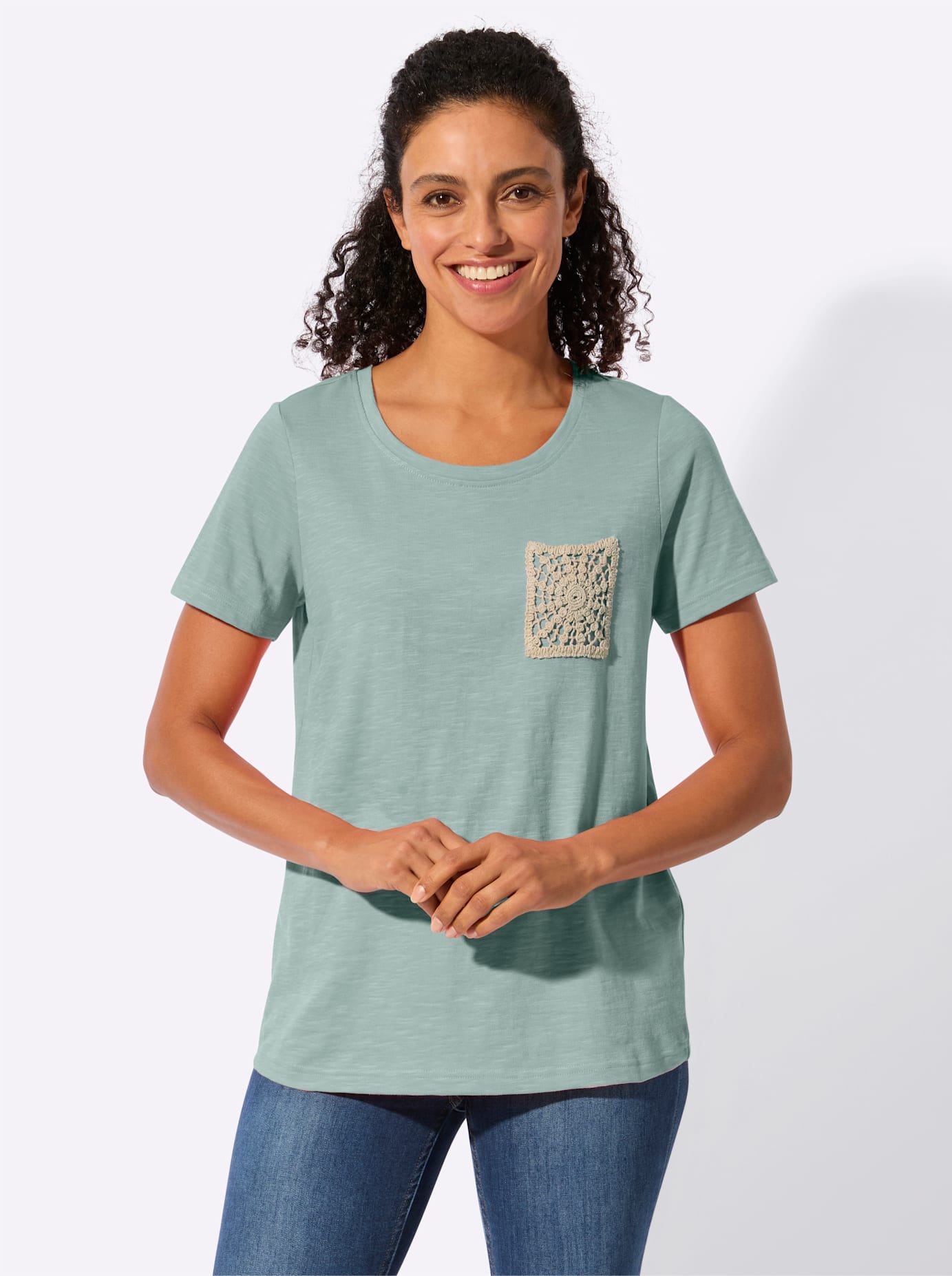Inspirationen Kurzarmshirt "Kurzarm-Shirt" 1 tlg.