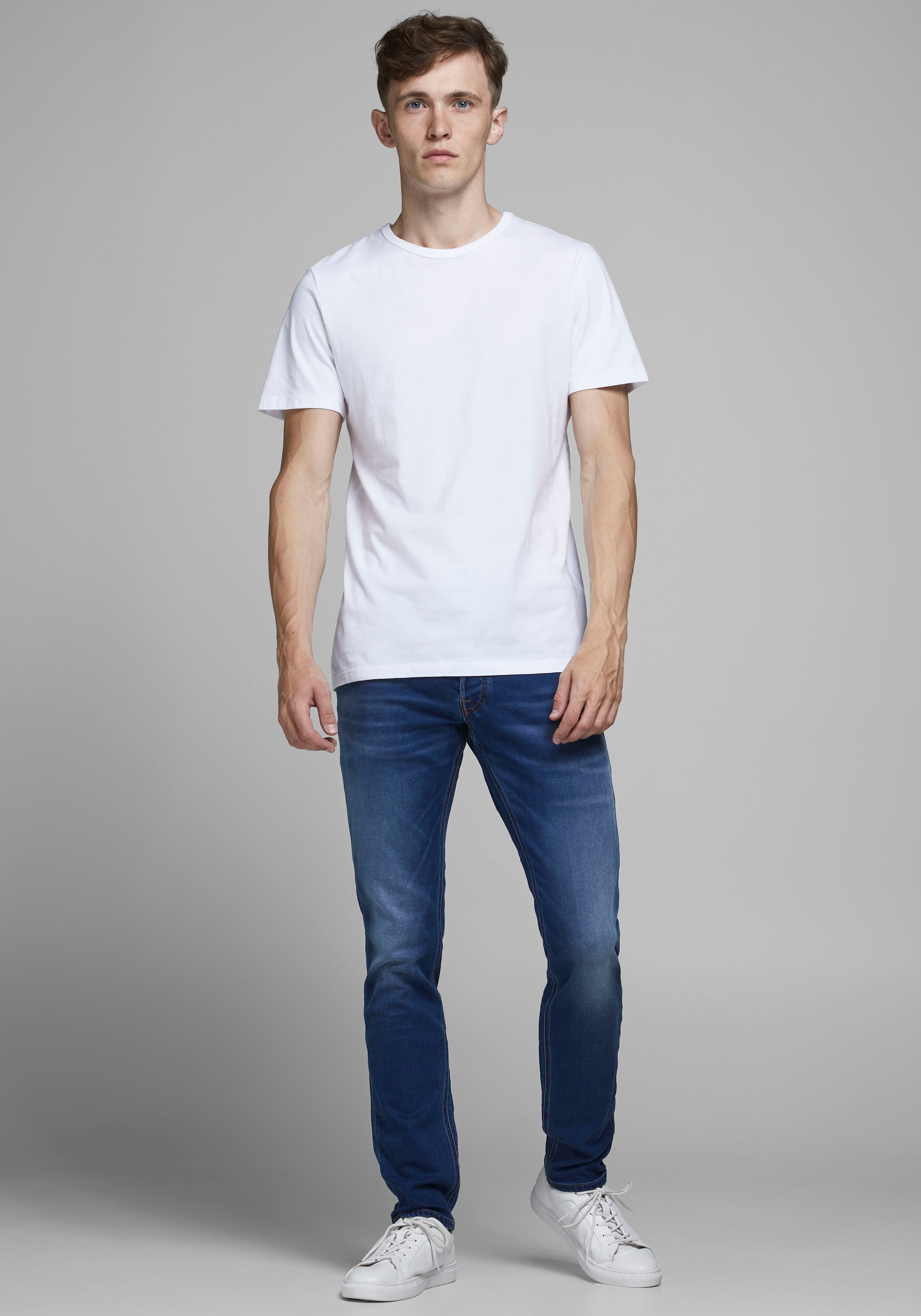 Jack & Jones Slim-fit-Jeans »JJIGLENN JJORIGINAL«