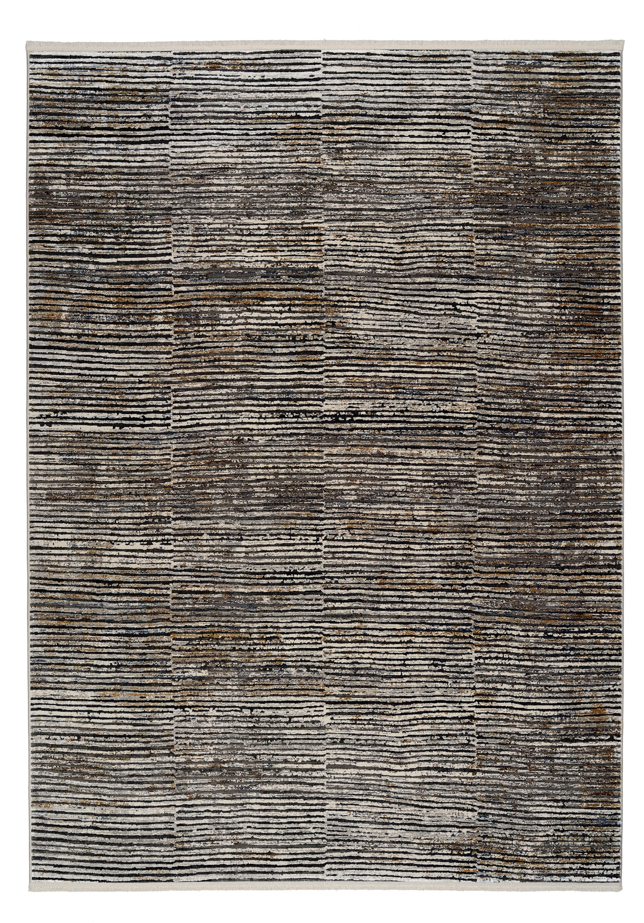 Musterring Teppich »COLORADO STRIPE«, rechteckig, 5 mm Höhe, exclusive MUSTERRING DELUXE COLLECTION hochwertig gekettelt Fransen