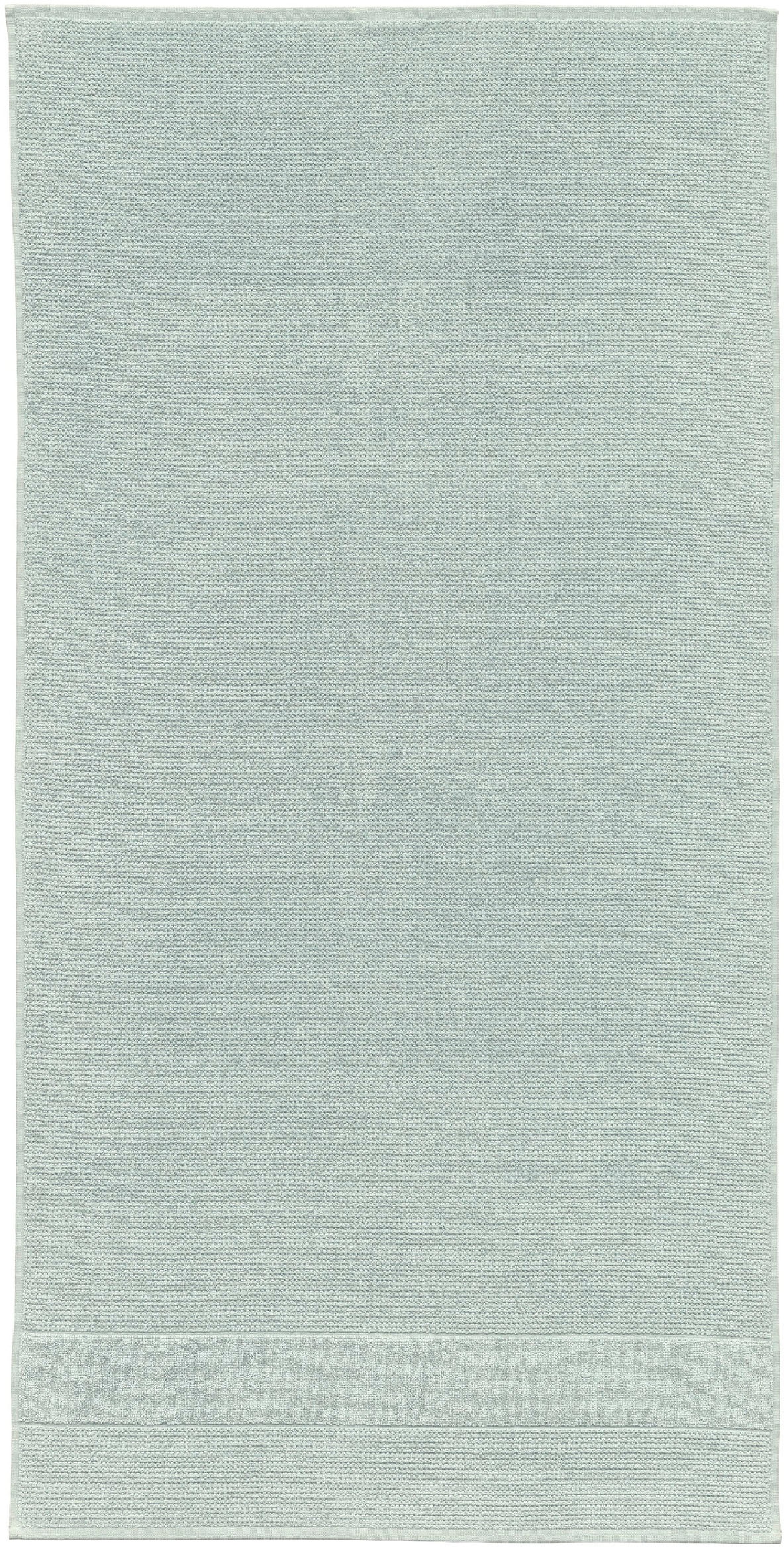 Schiesser Duschtücher »Turin aus 100% Baumwolle in dezenter Reiskornoptik«, (Set, 2 St., 2er Set Badetücher 70 x 140 cm), MADE IN GREEN by OEKO-TEX®