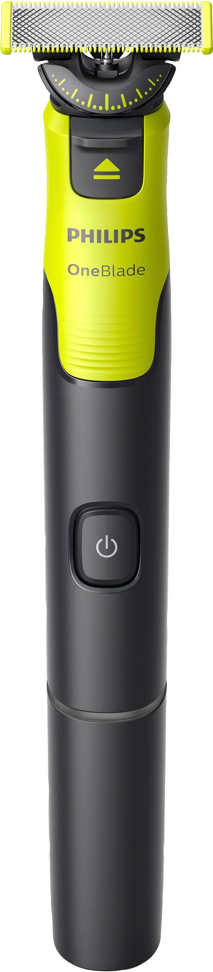 Philips Rasoirs électriques »OneBlade Face & Body QP4631/65« 4 cuis Aufsätze 360-Grad-Klinge, inkl. verstellbarem 5-in-1 Kammaufsatz