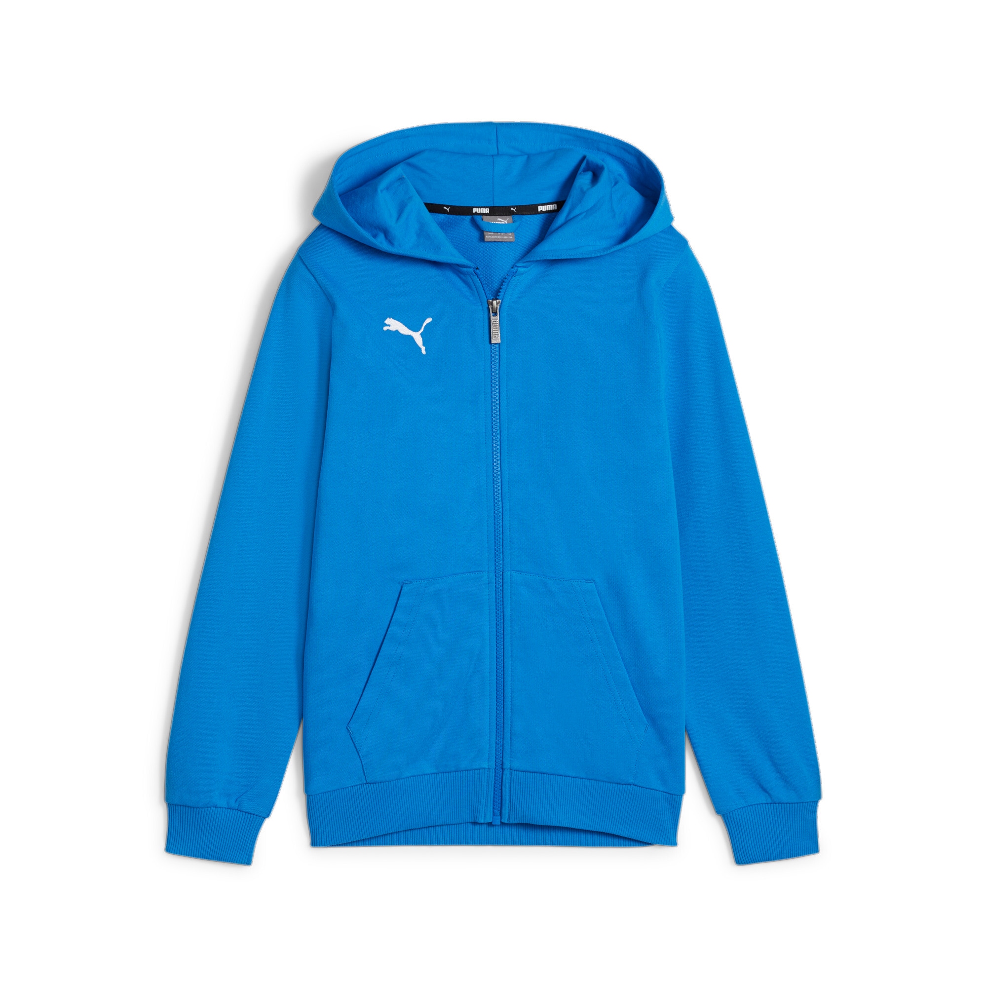 PUMA Kapuzensweatjacke »TEAMGOAL CASUALS HOODED JACKET JR« mit Kapuze, für Fussball, mit Reissverschluss, Regular Fit