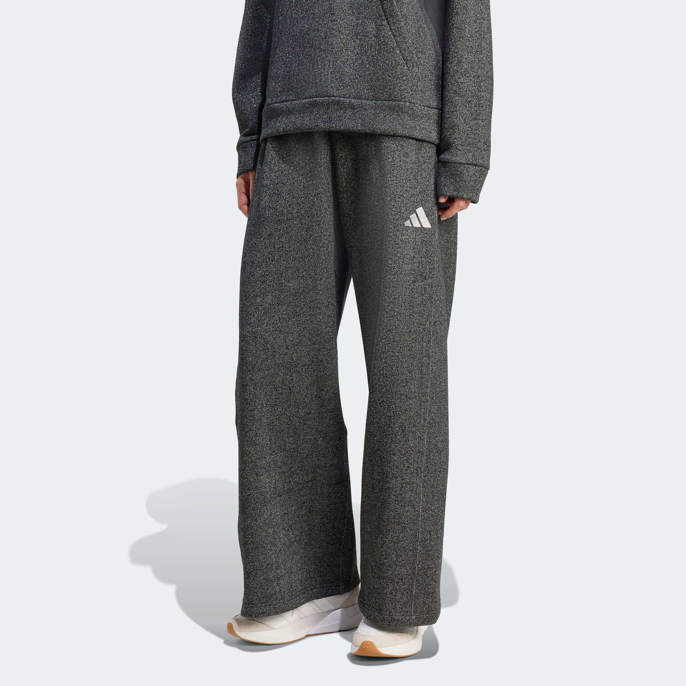Image of adidas Sportswear Sporthose "ALL SZN HOLIDAY GLITTER FLEECE LOOSE"