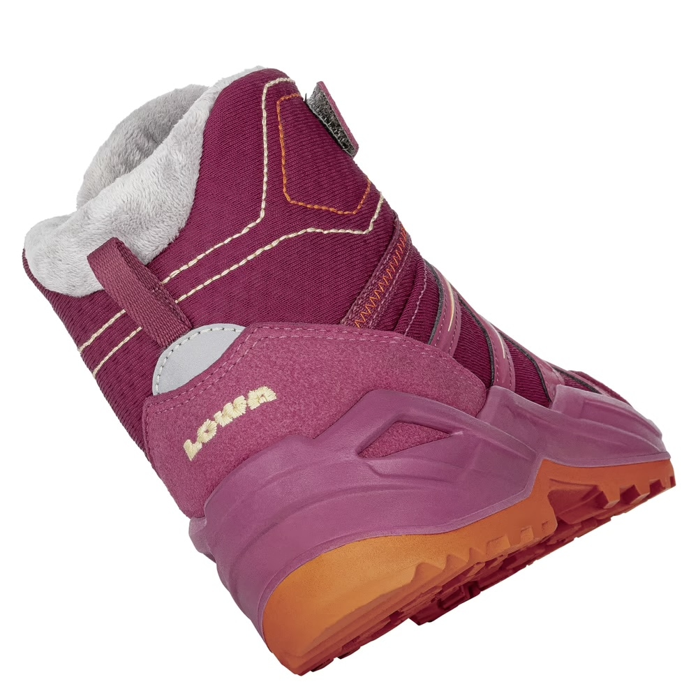 Lowa Winterstiefel »MADDOX WARM GORE-TEX® MID JR«  mit Klettverschluss, profilierte Gummilaufsohle, wasserdicht